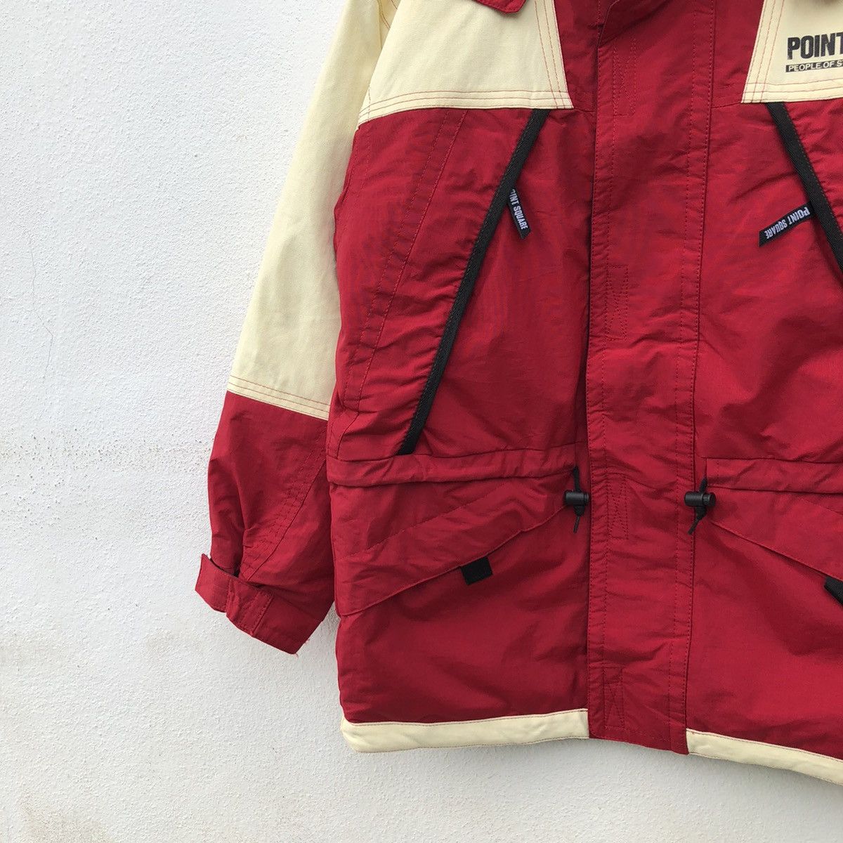Japanese Brand RARE COLOUR POINT SQUARE SKI JACKET FABRIC OF JAPAN Size US L / EU 52-54 / 3 - 5 Thumbnail