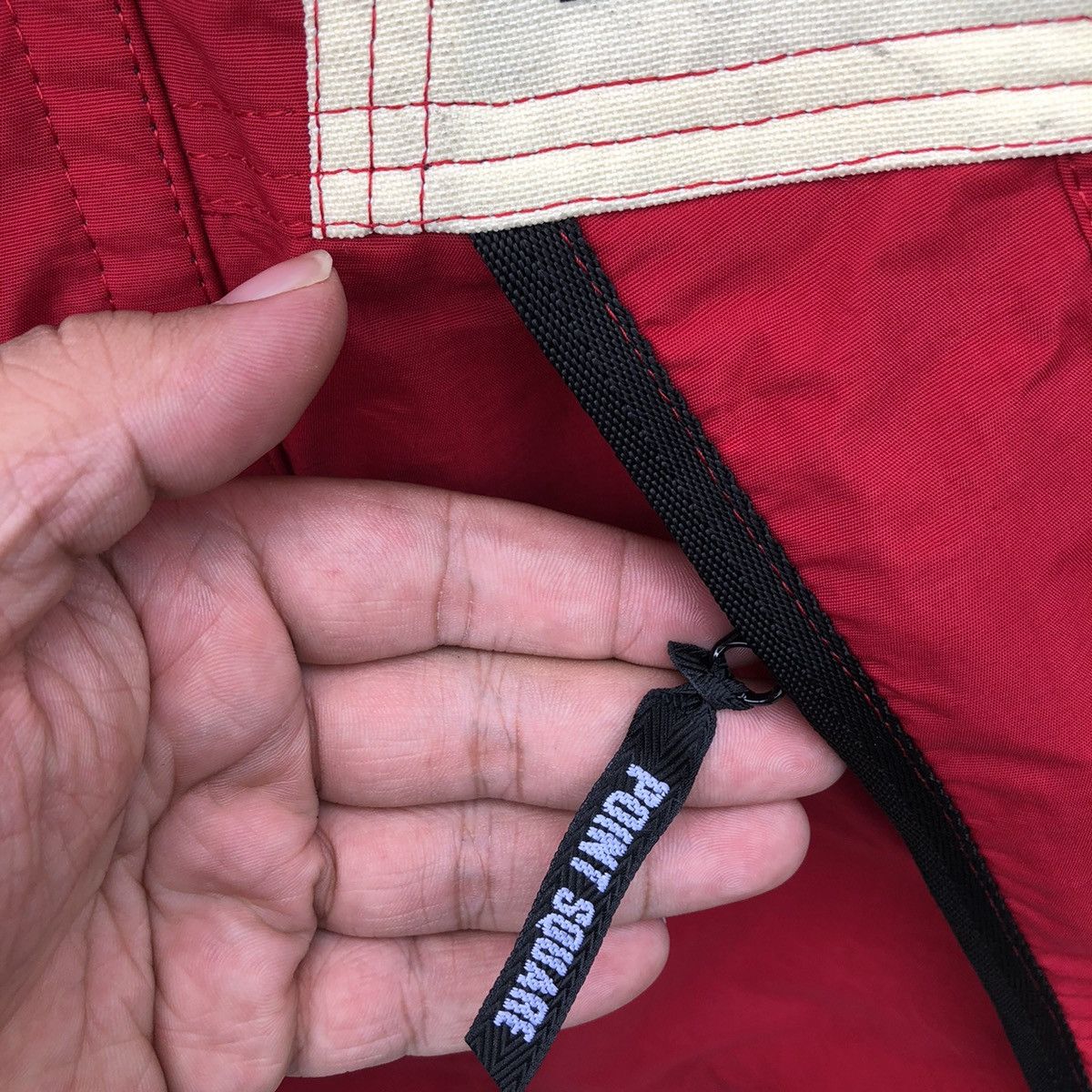 Japanese Brand RARE COLOUR POINT SQUARE SKI JACKET FABRIC OF JAPAN Size US L / EU 52-54 / 3 - 11 Thumbnail