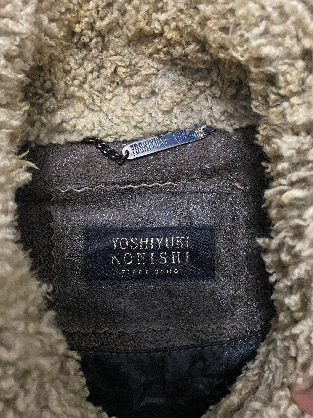 Japanese Brand RARE VTG YOSHIYUKI KONOSHI Leather Jacket Size US L / EU 52-54 / 3 - 10 Thumbnail