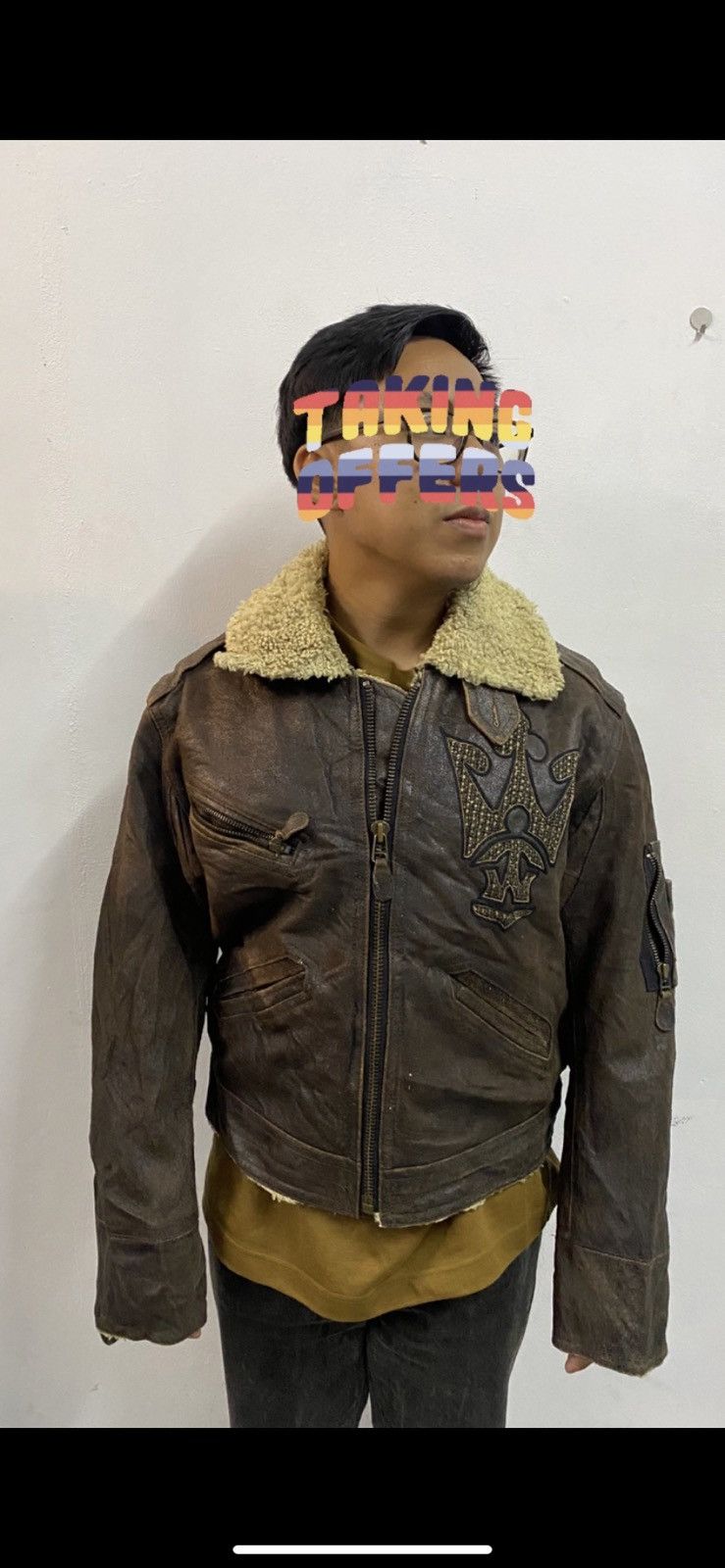 Japanese Brand RARE VTG YOSHIYUKI KONOSHI Leather Jacket Size US L / EU 52-54 / 3 - 2 Thumbnail