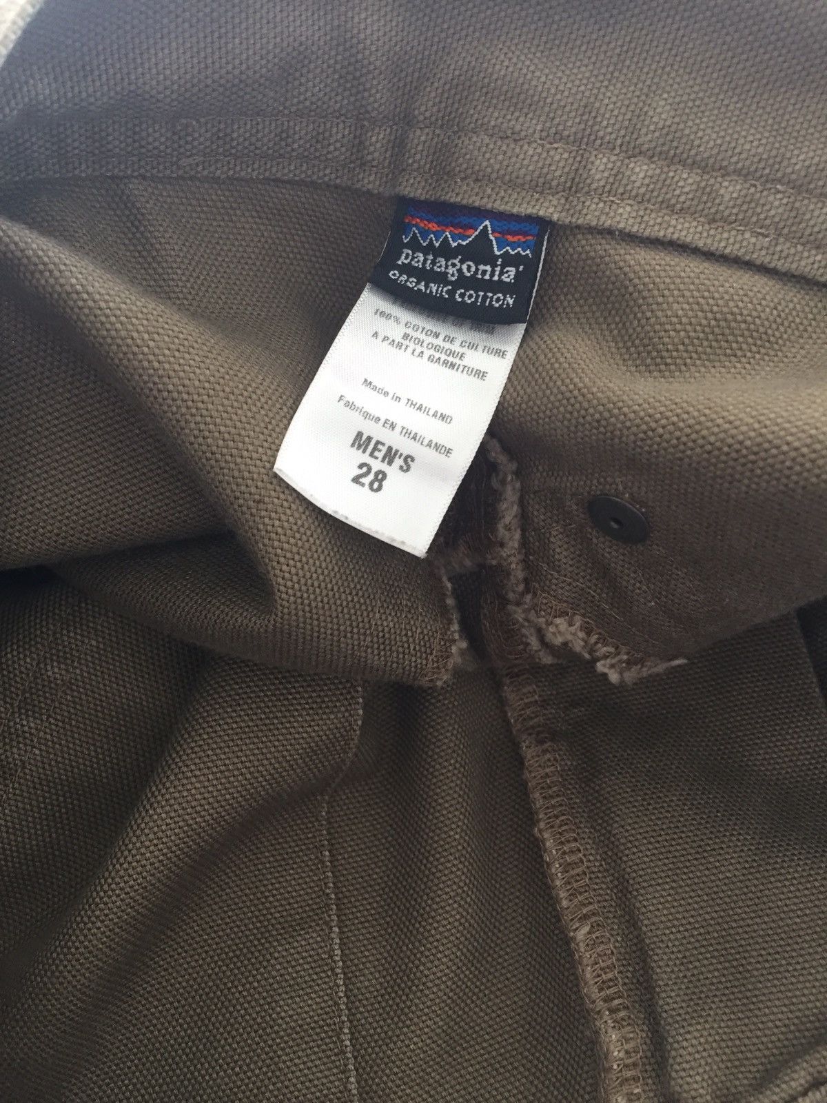 Patagonia Vintage Patagonia Double Knee Organic Cotton Pants Size US 30 / EU 46 - 8 Thumbnail