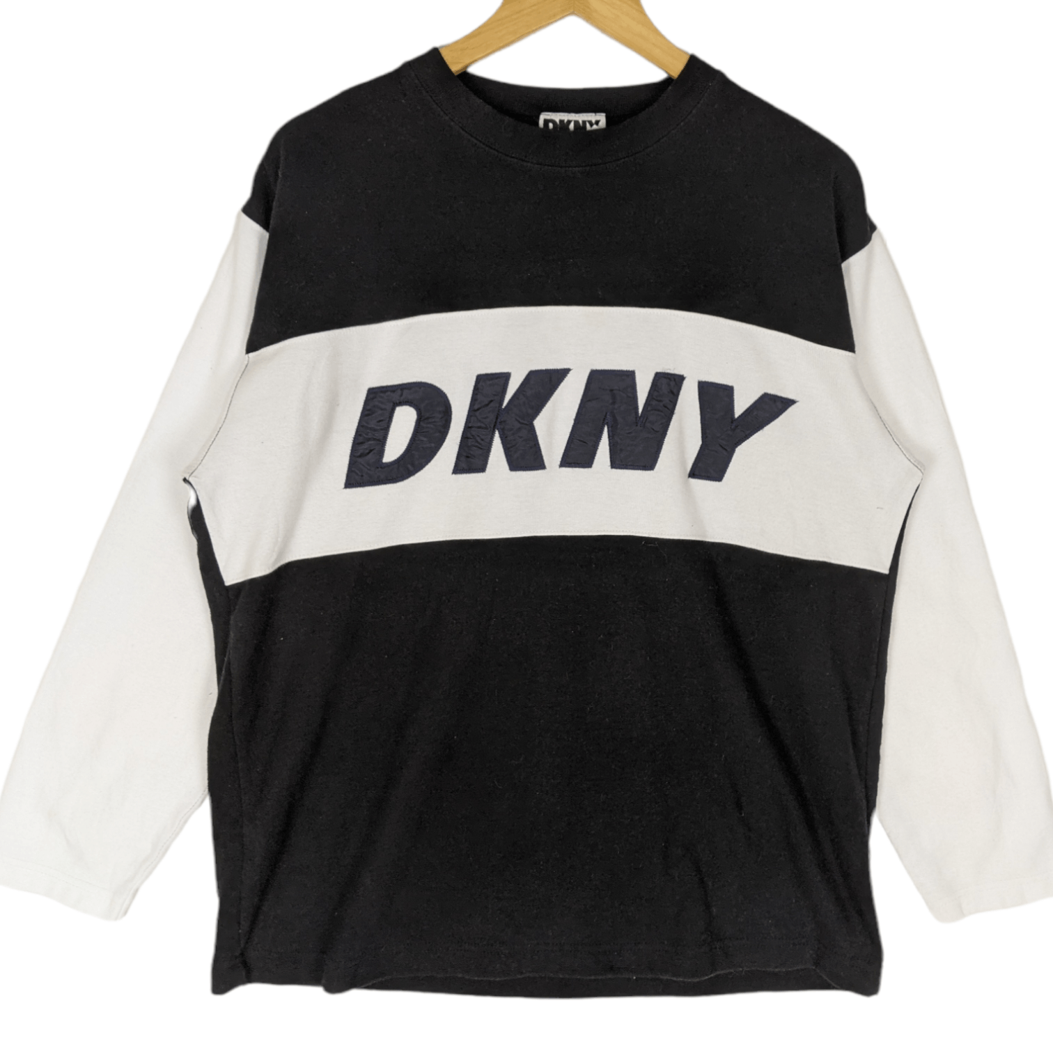 DKNY DKNY Big Spell Out Multicolor Crewneck Jumper Sweatshirt Size US L / EU 52-54 / 3 - 2 Thumbnail