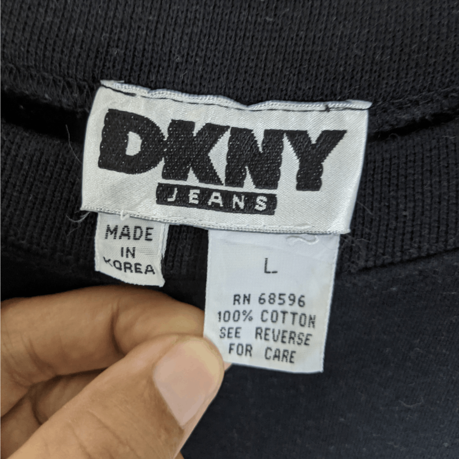 DKNY DKNY Big Spell Out Multicolor Crewneck Jumper Sweatshirt Size US L / EU 52-54 / 3 - 8 Thumbnail