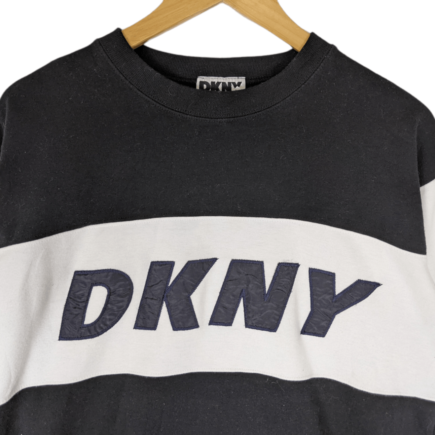 DKNY DKNY Big Spell Out Multicolor Crewneck Jumper Sweatshirt Size US L / EU 52-54 / 3 - 4 Thumbnail