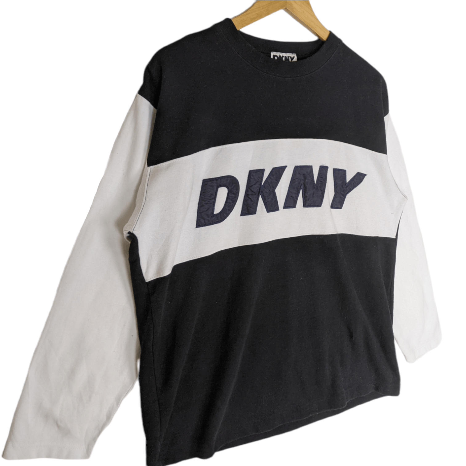DKNY DKNY Big Spell Out Multicolor Crewneck Jumper Sweatshirt Size US L / EU 52-54 / 3 - 3 Thumbnail