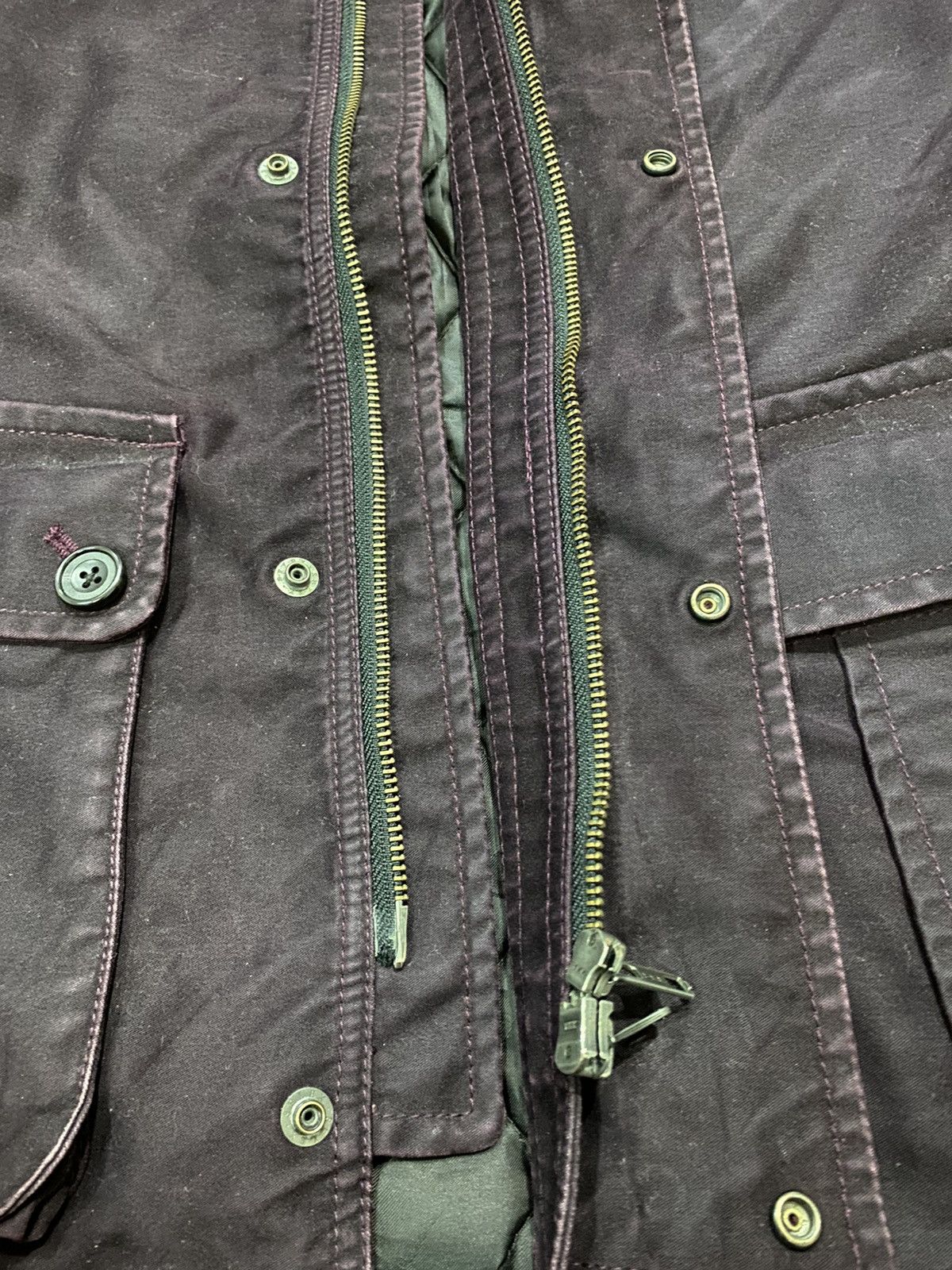 Shellac EDGE Rupert moleskin multipocket padded leather trim jacket Size US M / EU 48-50 / 2 - 7 Thumbnail