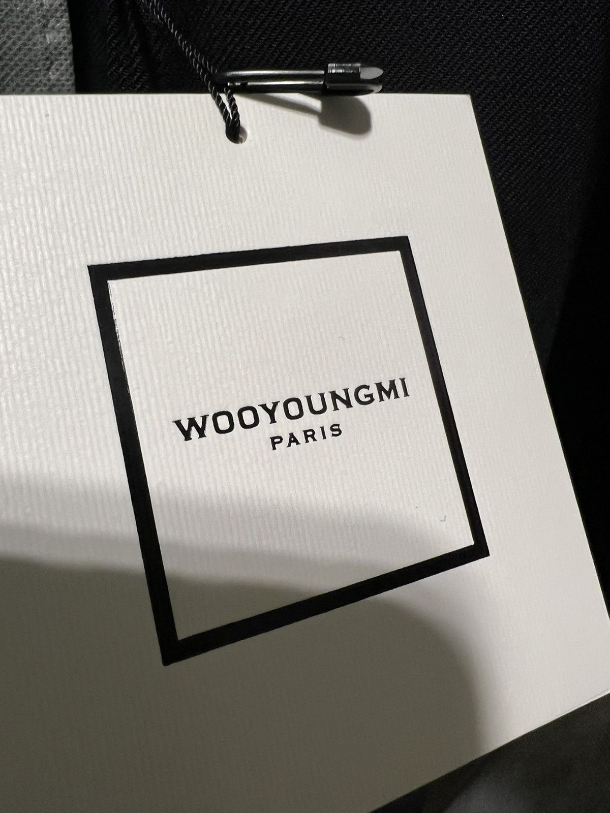 Wooyoungmi NEW 54 Oversized Wool Navy Single Layer Flap Jacket Blazer Size 54R - 6 Thumbnail