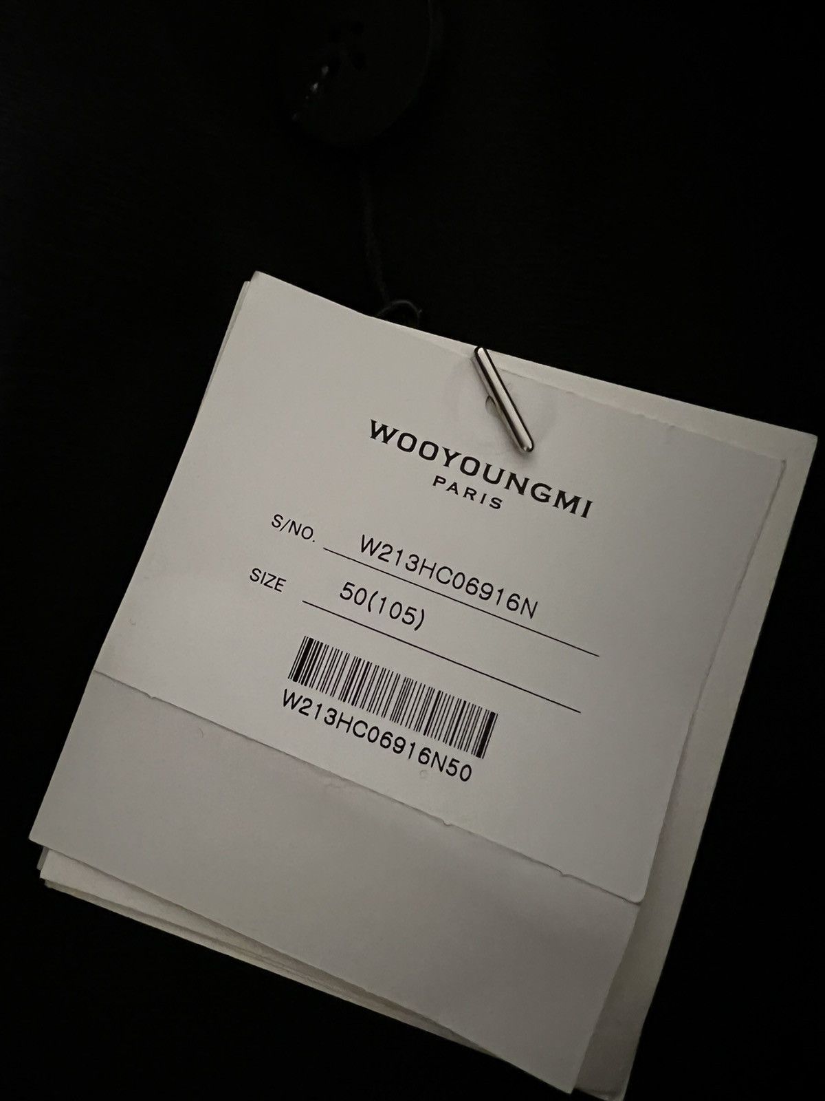 Wooyoungmi NEW 50 Navy Wool Cashmere Hidden Placket Oversized Long Coat Size US M / EU 48-50 / 2 - 5 Thumbnail