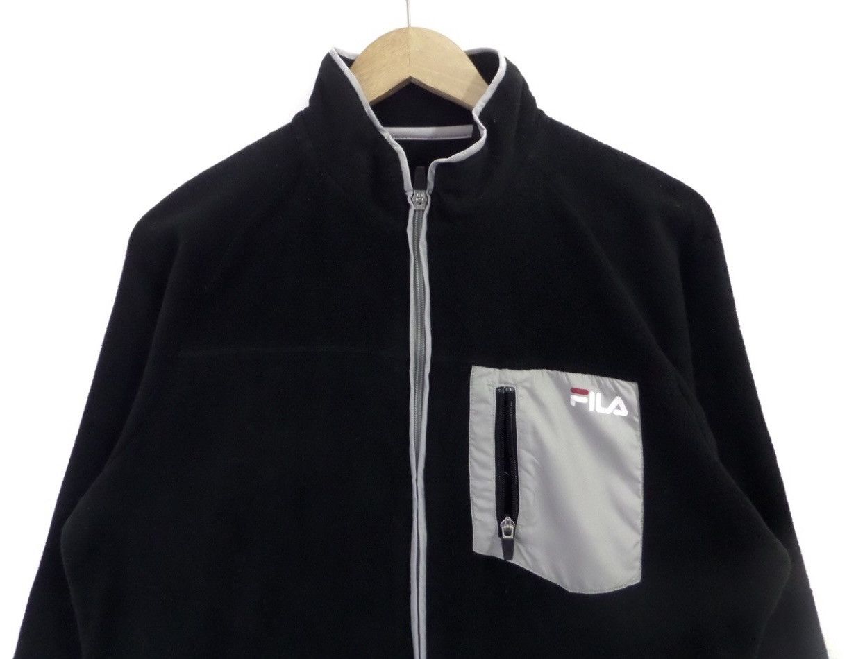 Fila × Vintage Vintage FILA Fleece Sweater fullzipper streetwear Size US L / EU 52-54 / 3 - 3 Thumbnail