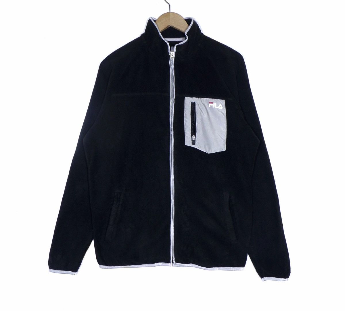 Fila × Vintage Vintage FILA Fleece Sweater fullzipper streetwear Size US L / EU 52-54 / 3 - 1 Thumbnail