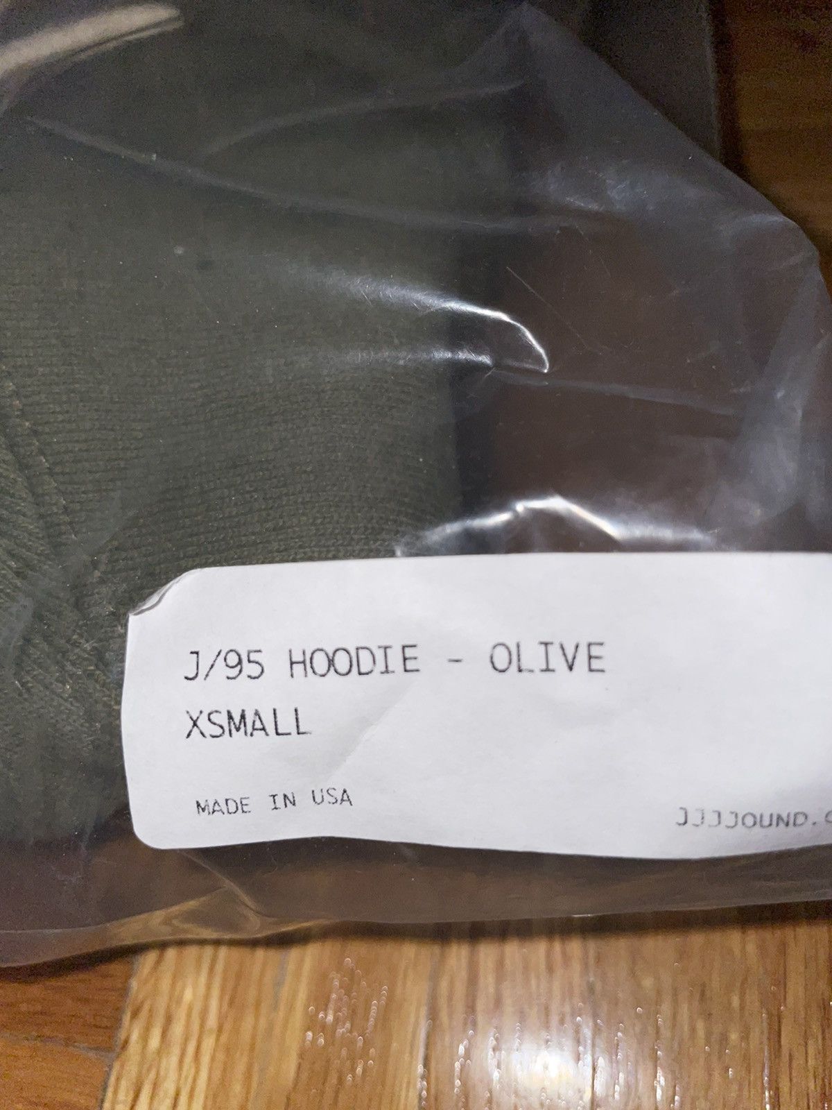 JJJJound NEW szXS J/95 Utility Olive Green Hoodie Sweatshirt Logo Size US XS / EU 42 / 0 - 4 Thumbnail