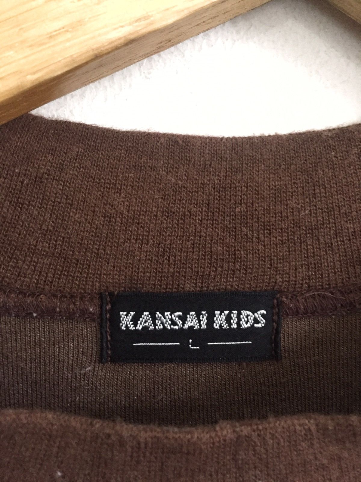 Kansai Yamamoto SICK🔥Kansai Man 🇯🇵 Kanji Fleece Jumper Bowie Style Size US M / EU 48-50 / 2 - 5 Thumbnail