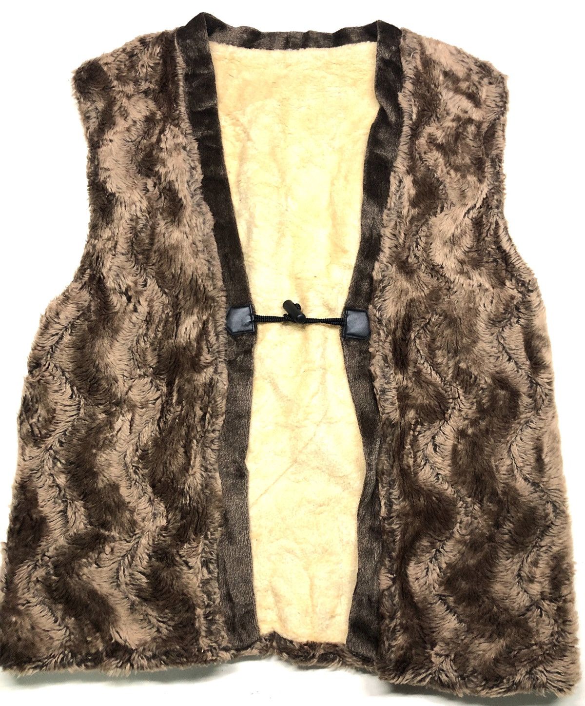 Japanese Brand × Vintage VINTAGE VEST BULKY FLEECE SHERPA INNER Size US L / EU 52-54 / 3 - 1 Thumbnail