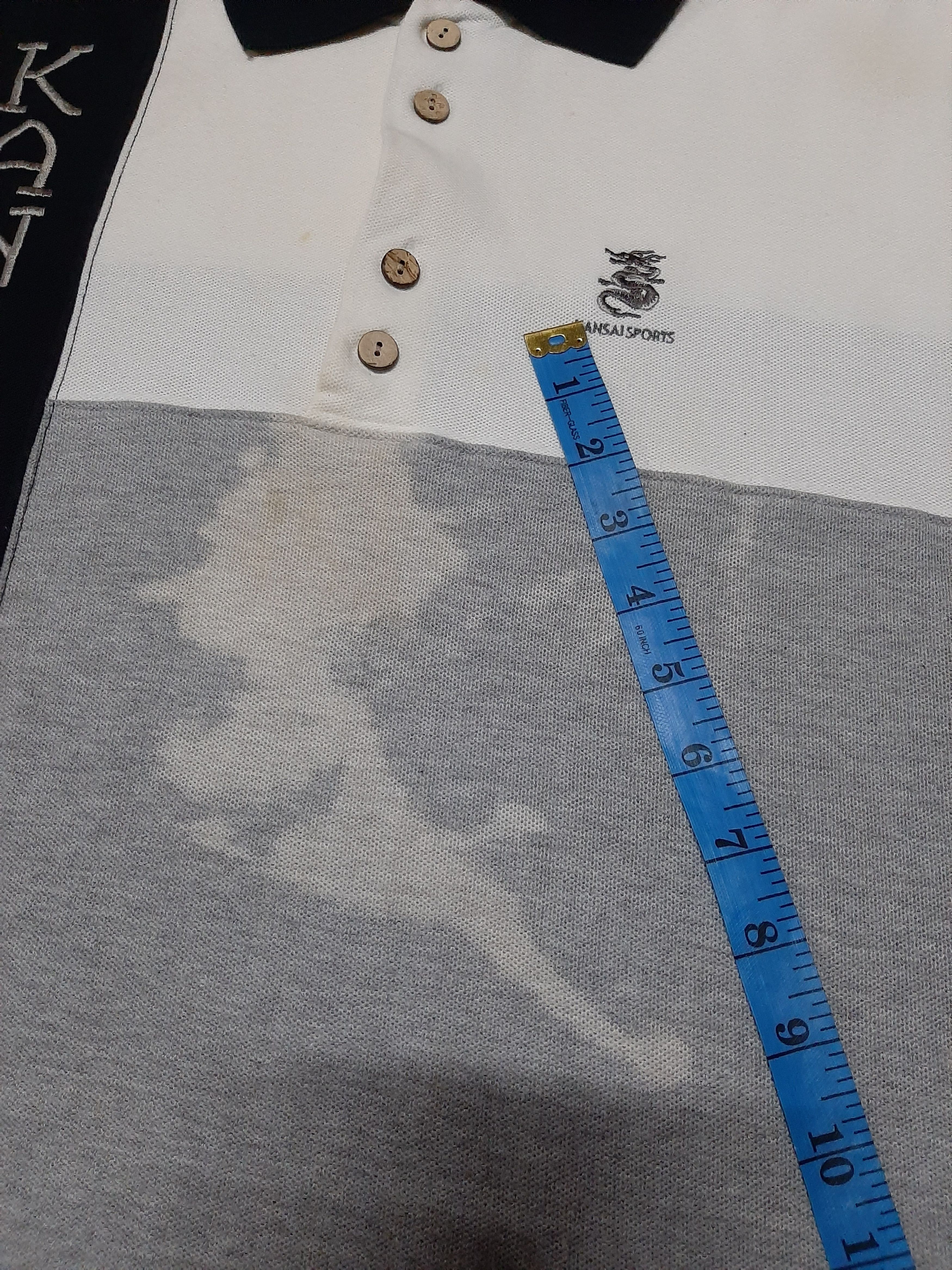 Kansai Yamamoto × Vintage VINTAGE KANSAI YAMAMOTO SPORT DRAGON POLO TSHIRT Size US L / EU 52-54 / 3 - 3 Thumbnail