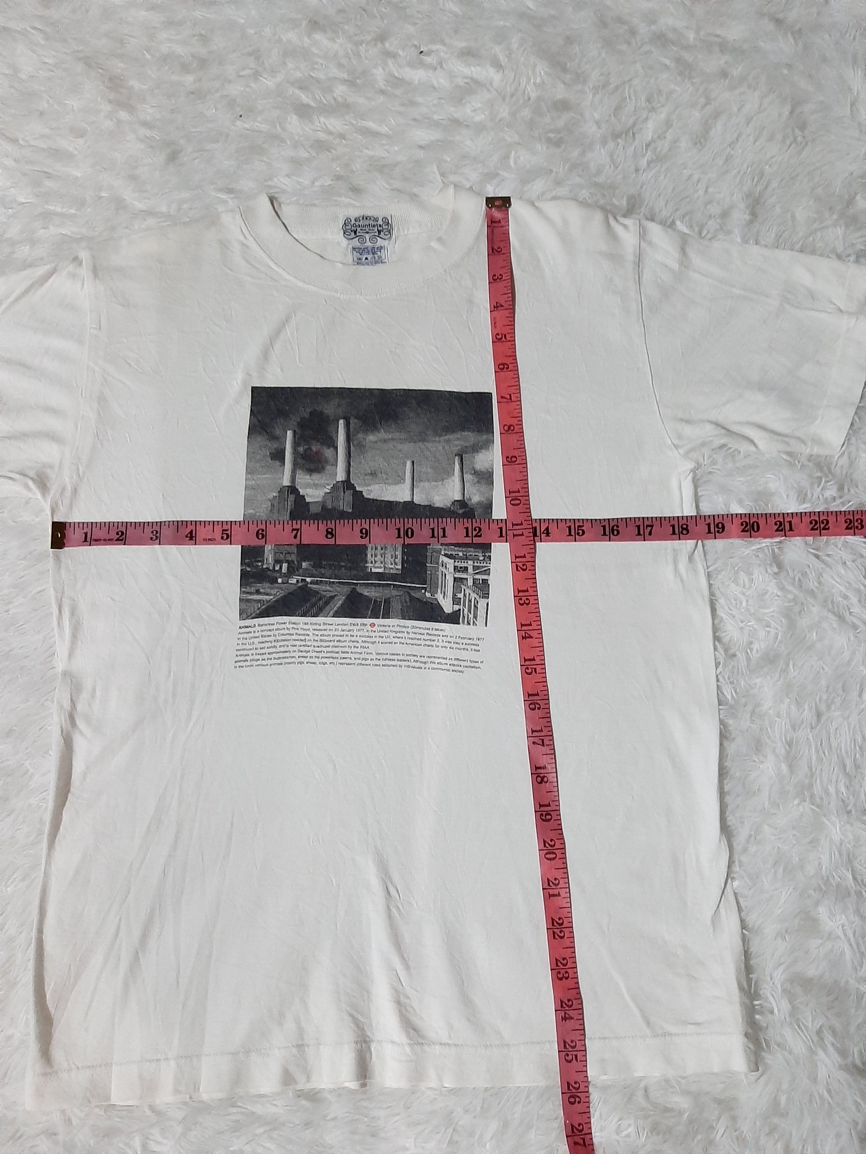 Band Tees × Vintage VINTAGE PINK FLOYD ANIMAL COVER ALBUM TEE Size US S / EU 44-46 / 1 - 7 Thumbnail
