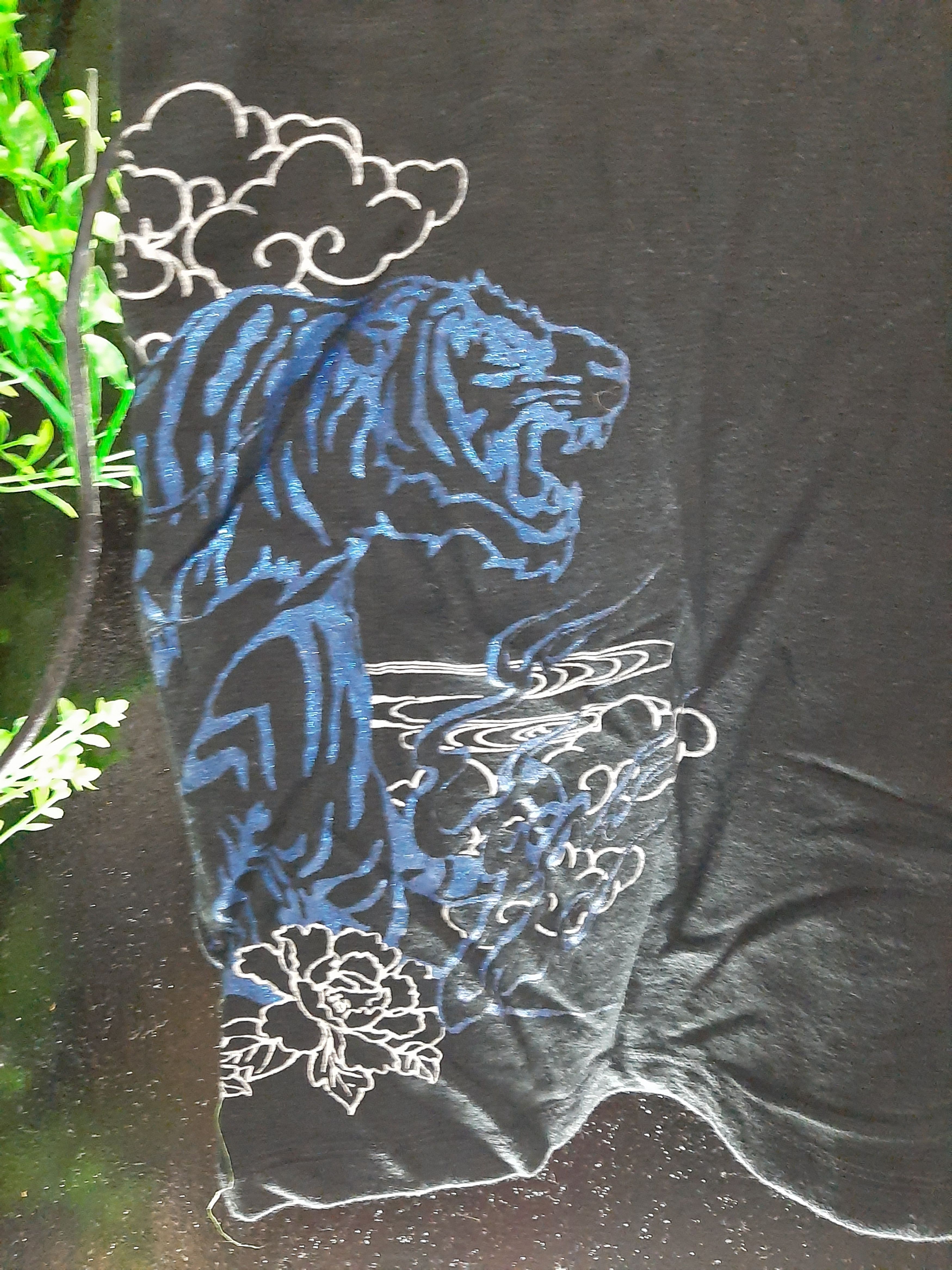 Japanese Brand JAPANESE SUKAJAN DRAGON VS TIGER MOTIF SHIRT Size US M / EU 48-50 / 2 - 2 Thumbnail