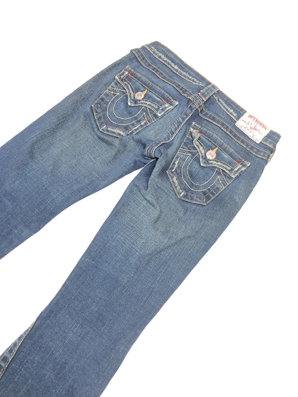 True Religion × Vintage VINTAGE TRUE RELIGION JOEY BLUE WASH DISSTRESSED DENIM Size US 27 - 8 Thumbnail