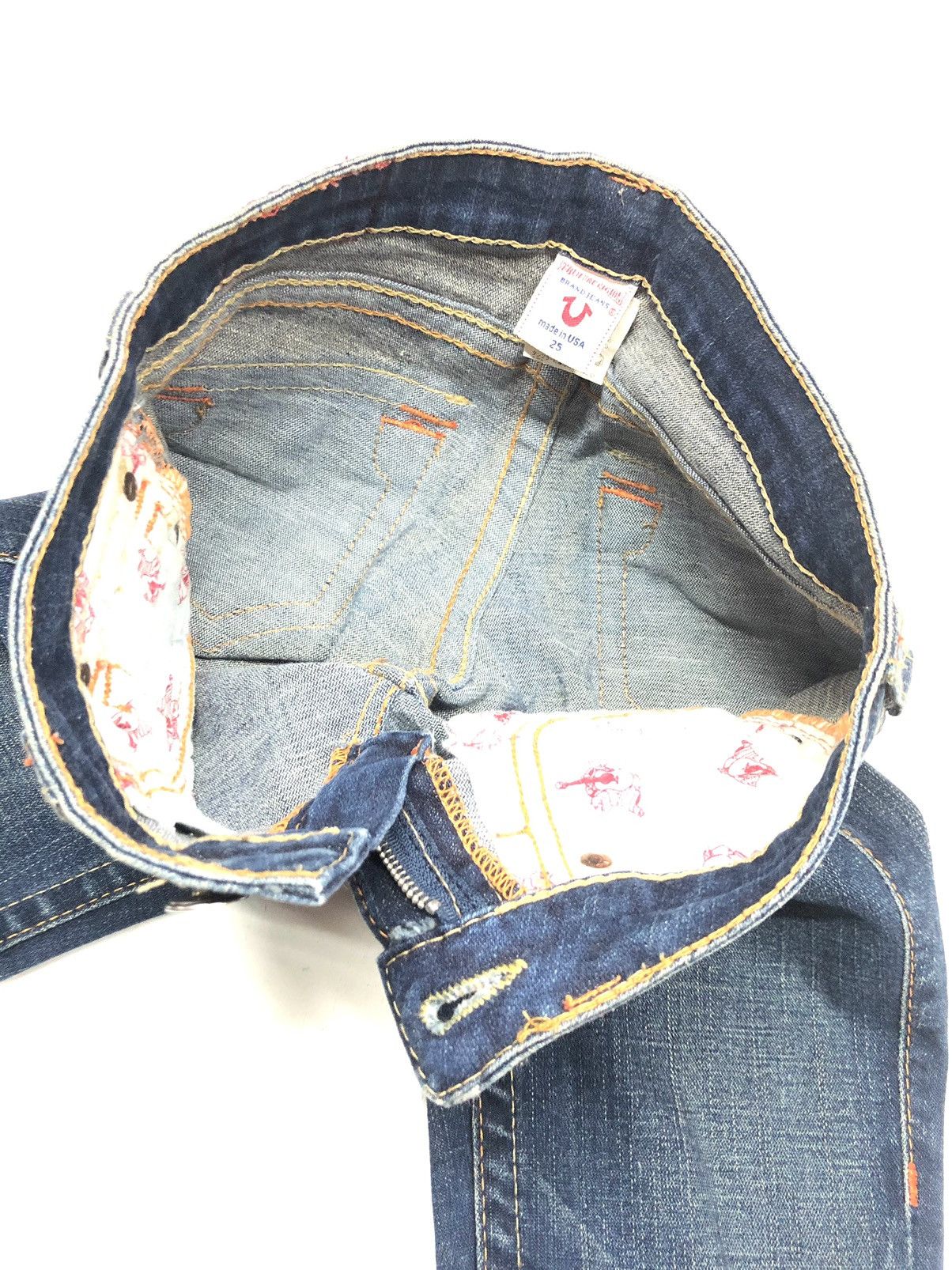 True Religion × Vintage VINTAGE TRUE RELIGION JOEY BLUE WASH DISSTRESSED DENIM Size US 27 - 11 Thumbnail