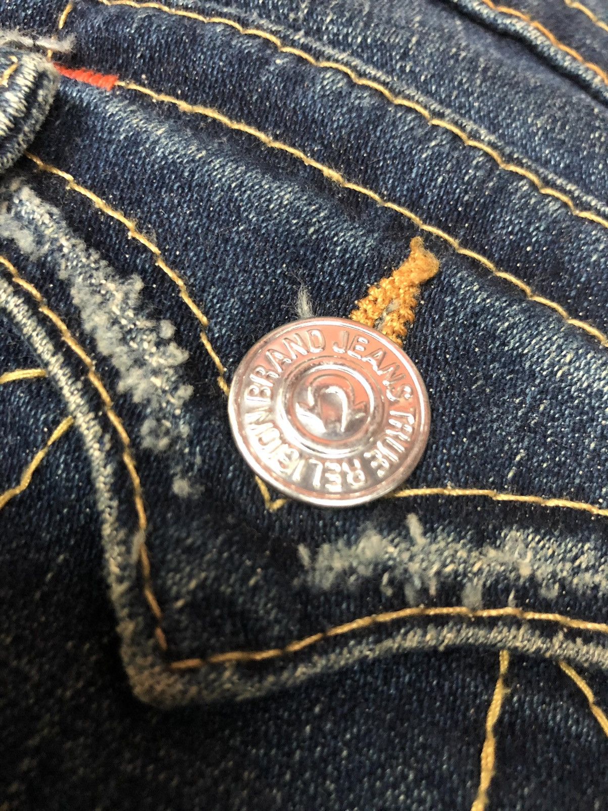 True Religion × Vintage VINTAGE TRUE RELIGION JOEY BLUE WASH DISSTRESSED DENIM Size US 27 - 9 Thumbnail