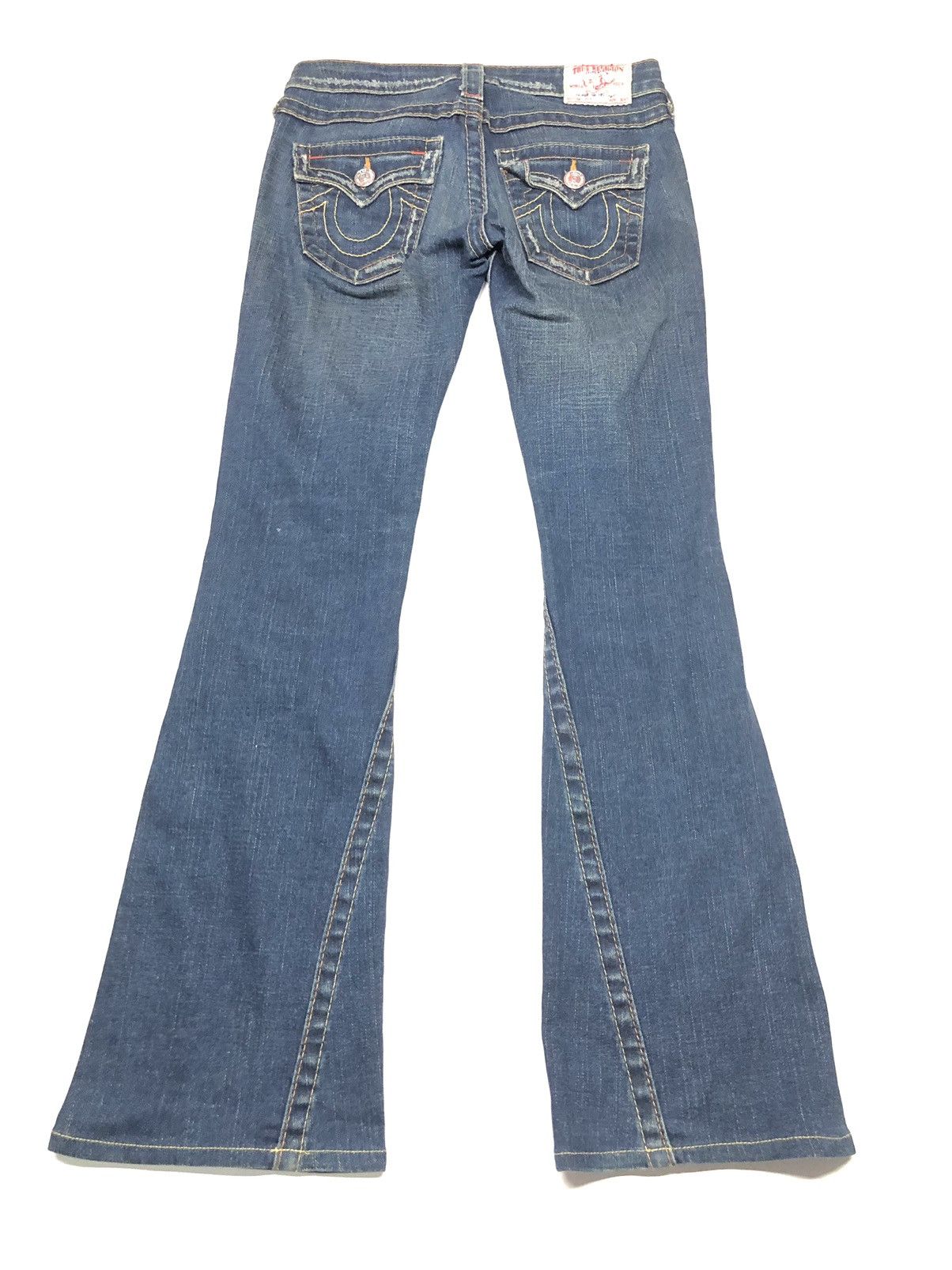 True Religion × Vintage VINTAGE TRUE RELIGION JOEY BLUE WASH DISSTRESSED DENIM Size US 27 - 7 Thumbnail