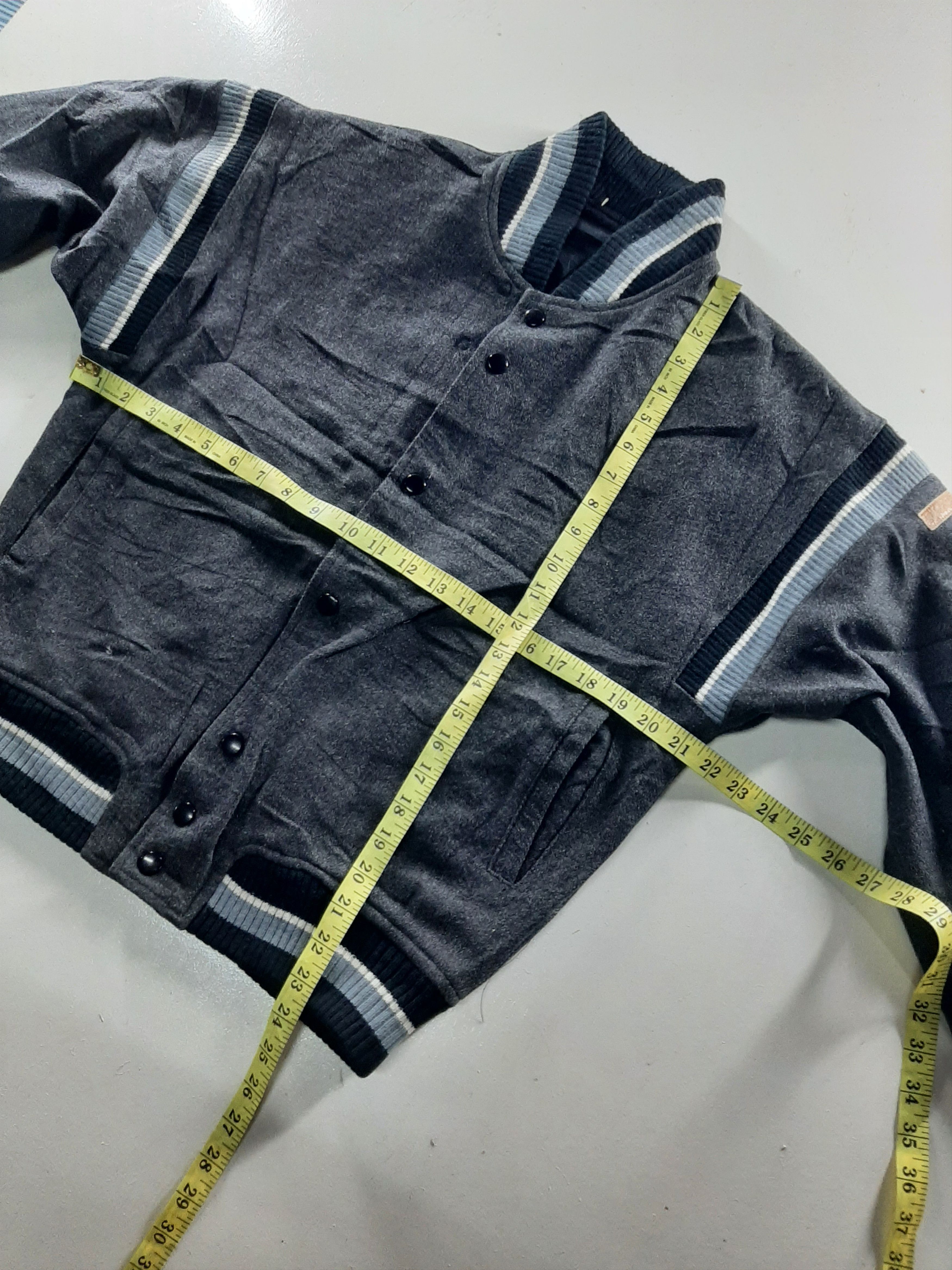 Japanese Brand × Mizuno × Vintage VINTAGE MIZUNO VARSITY WOOL BLEND REVERSIBLE JACKET JAPAN Size US M / EU 48-50 / 2 - 5 Thumbnail