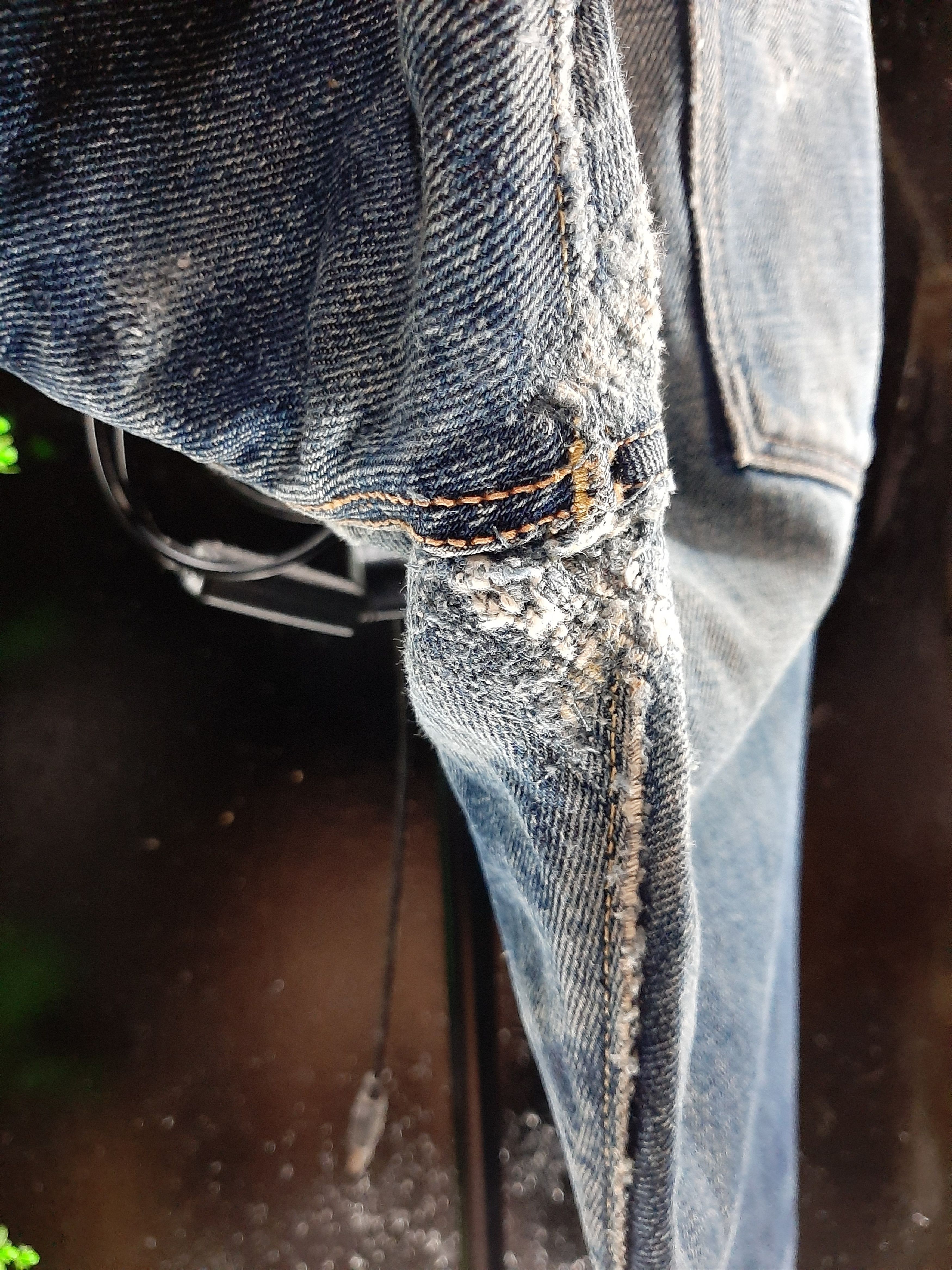 Denime × Vintage VINTAGE SELVEDGE DENIME DISTRESSED JAPAN Size US 32 / EU 48 - 15 Thumbnail