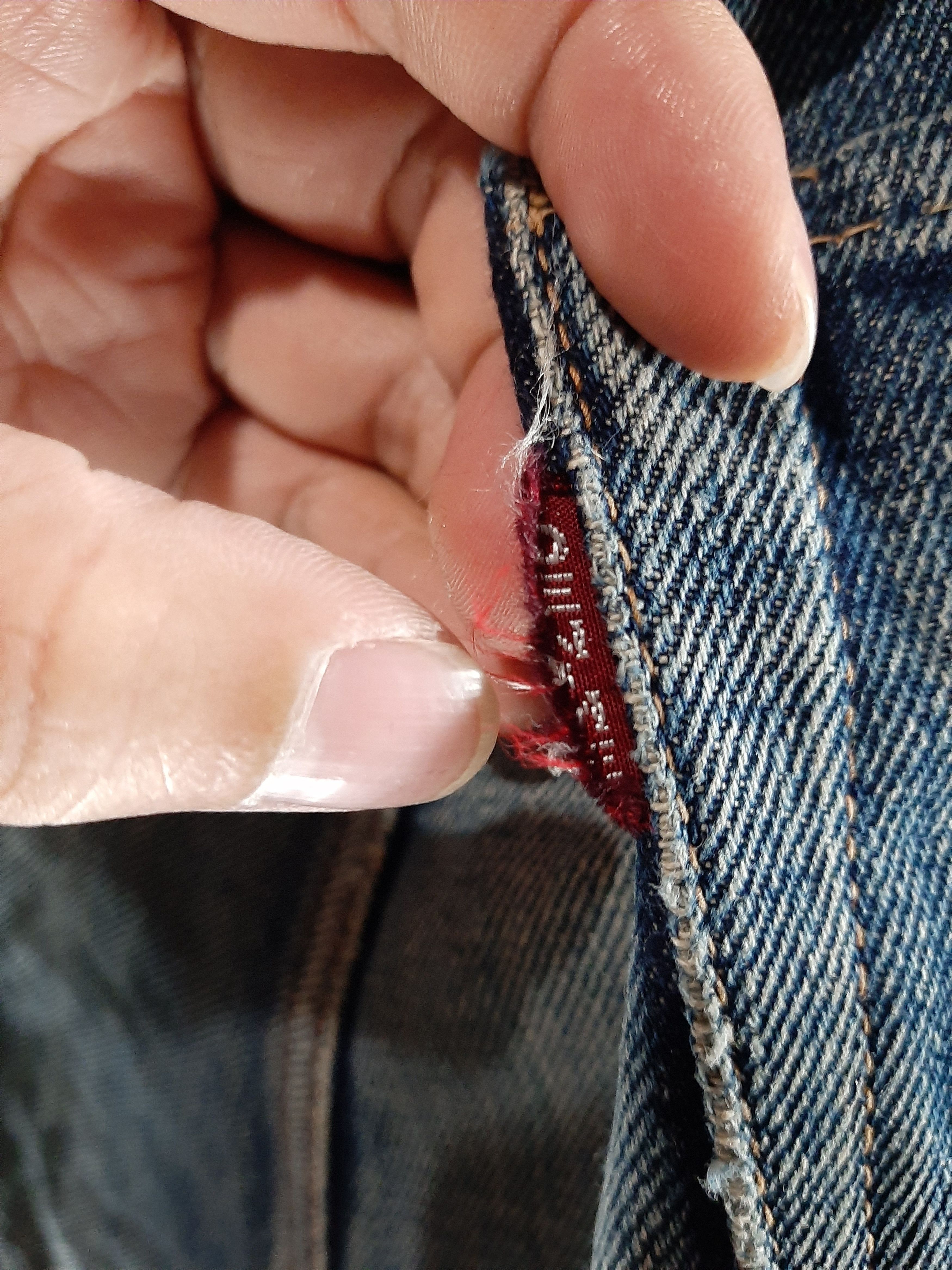 Denime × Vintage VINTAGE SELVEDGE DENIME DISTRESSED JAPAN Size US 32 / EU 48 - 13 Thumbnail