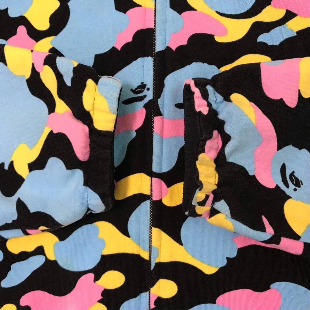 Bape 🔥Reversible🔥 Cotton candy camo hoodie jacket multi camo Size US M / EU 48-50 / 2 - 3 Thumbnail