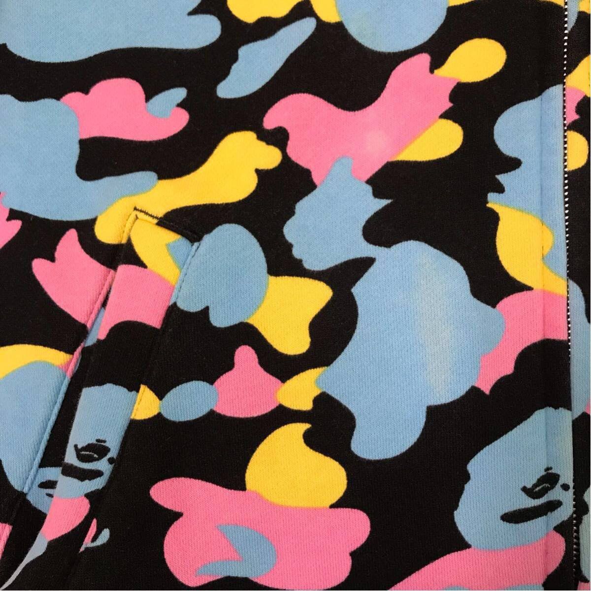 Bape 🔥Reversible🔥 Cotton candy camo hoodie jacket multi camo Size US M / EU 48-50 / 2 - 4 Thumbnail