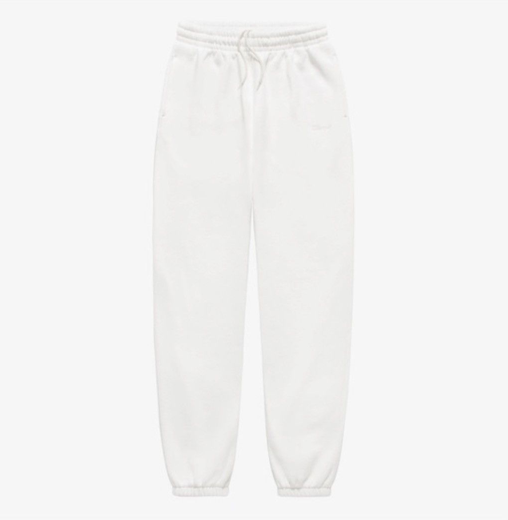 image of New M Ivory Off White J90 Sweatpants Joggers Fleece Jjjjound, Men's (Size 32)