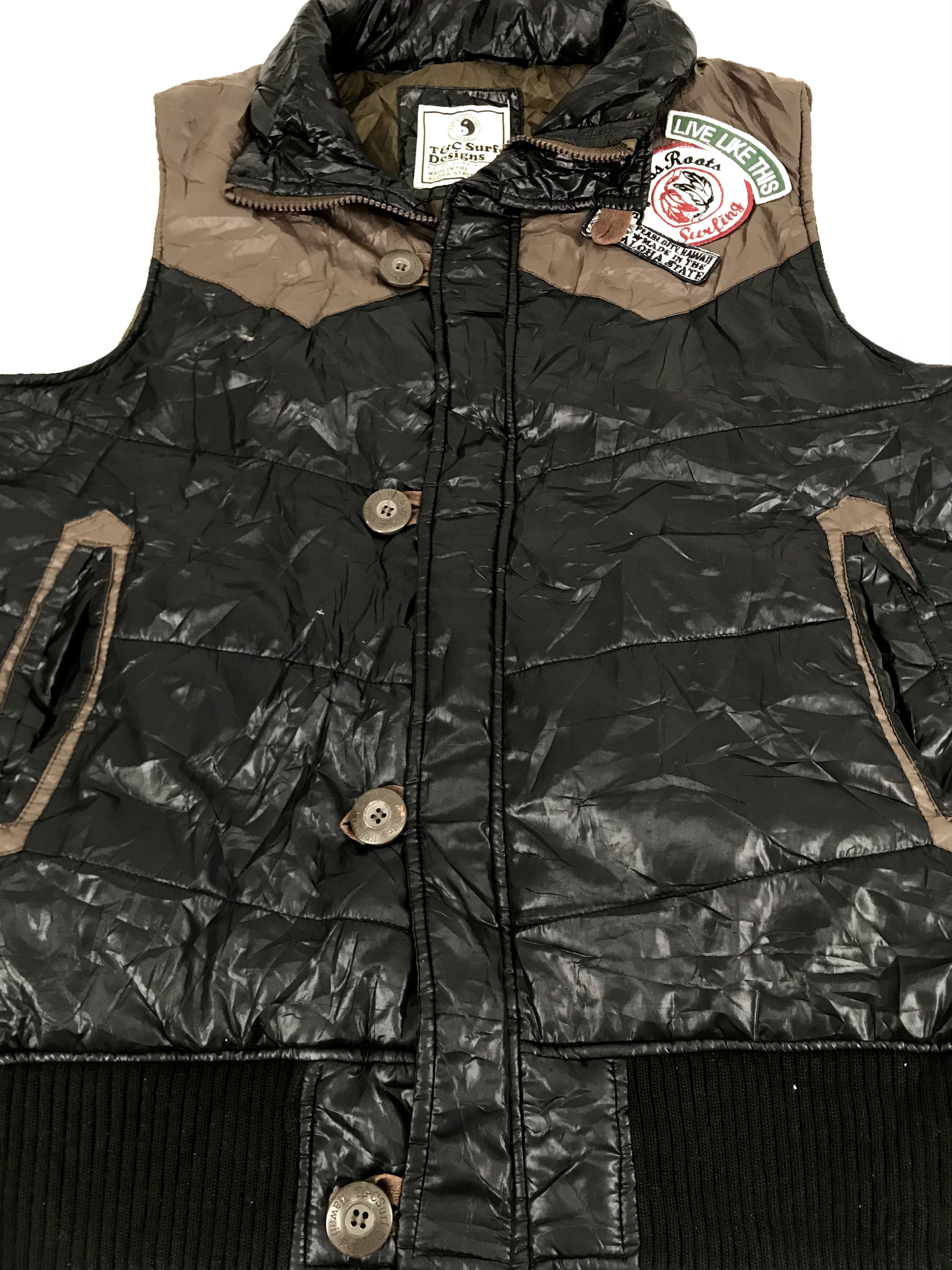Other T&C Surf Design Aloha State Down Vest Padded Warm Inner Size US L / EU 52-54 / 3 - 2 Thumbnail