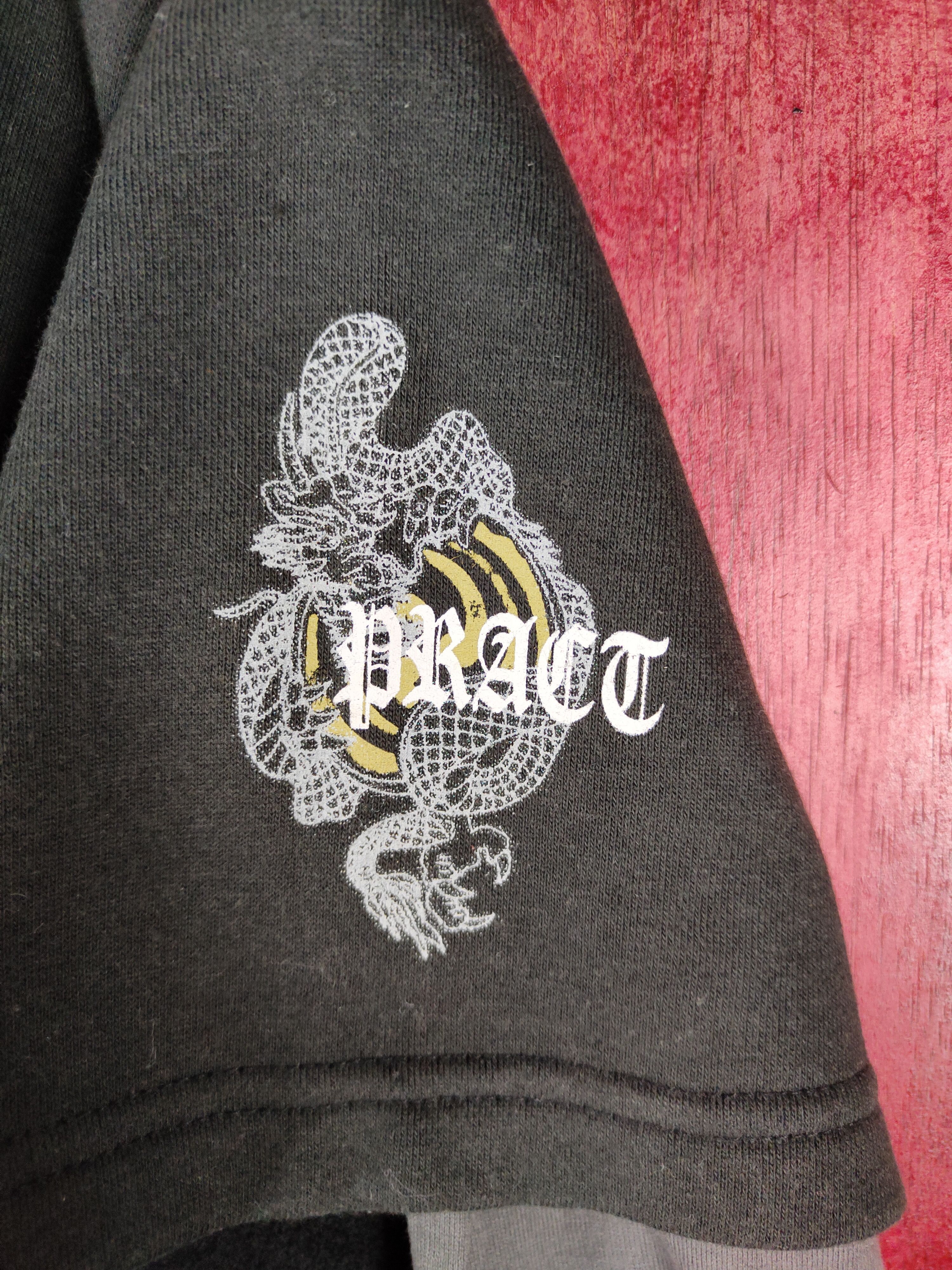 Japanese Brand Pract Dragon japan Black Sweatshirt #285B Size US L / EU 52-54 / 3 - 3 Thumbnail