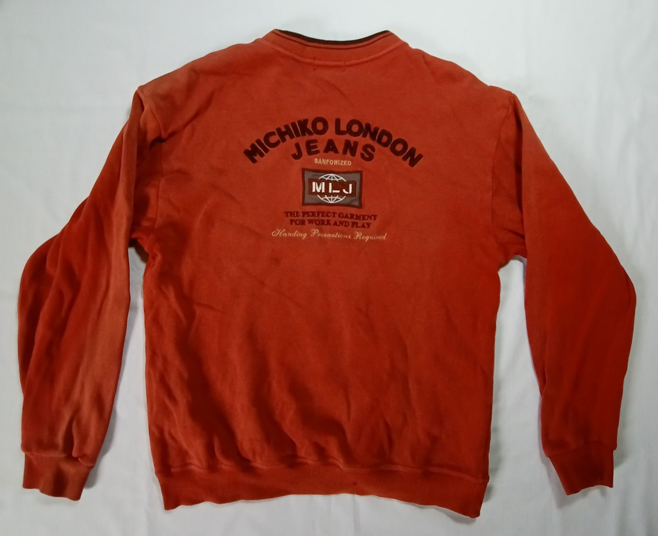 Japanese Brand MICHIKO LONDON JEANS Sweatshirt Hiroko Koshino Size US M / EU 48-50 / 2 - 1 Thumbnail