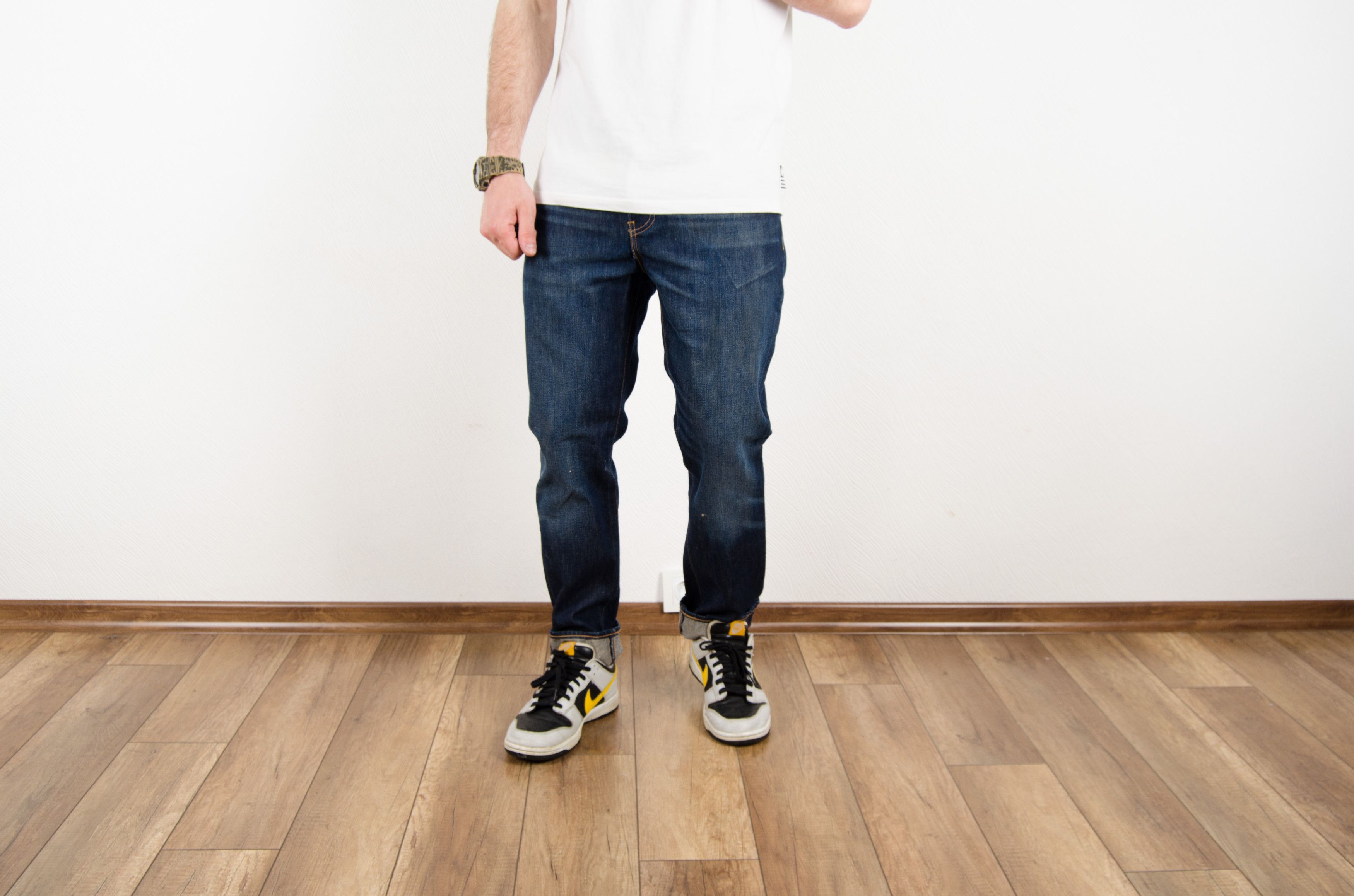 Levi's Levi's 511 White Oak Distressed Washed Jeans Denim Pants Size US 32 / EU 48 - 2 Thumbnail