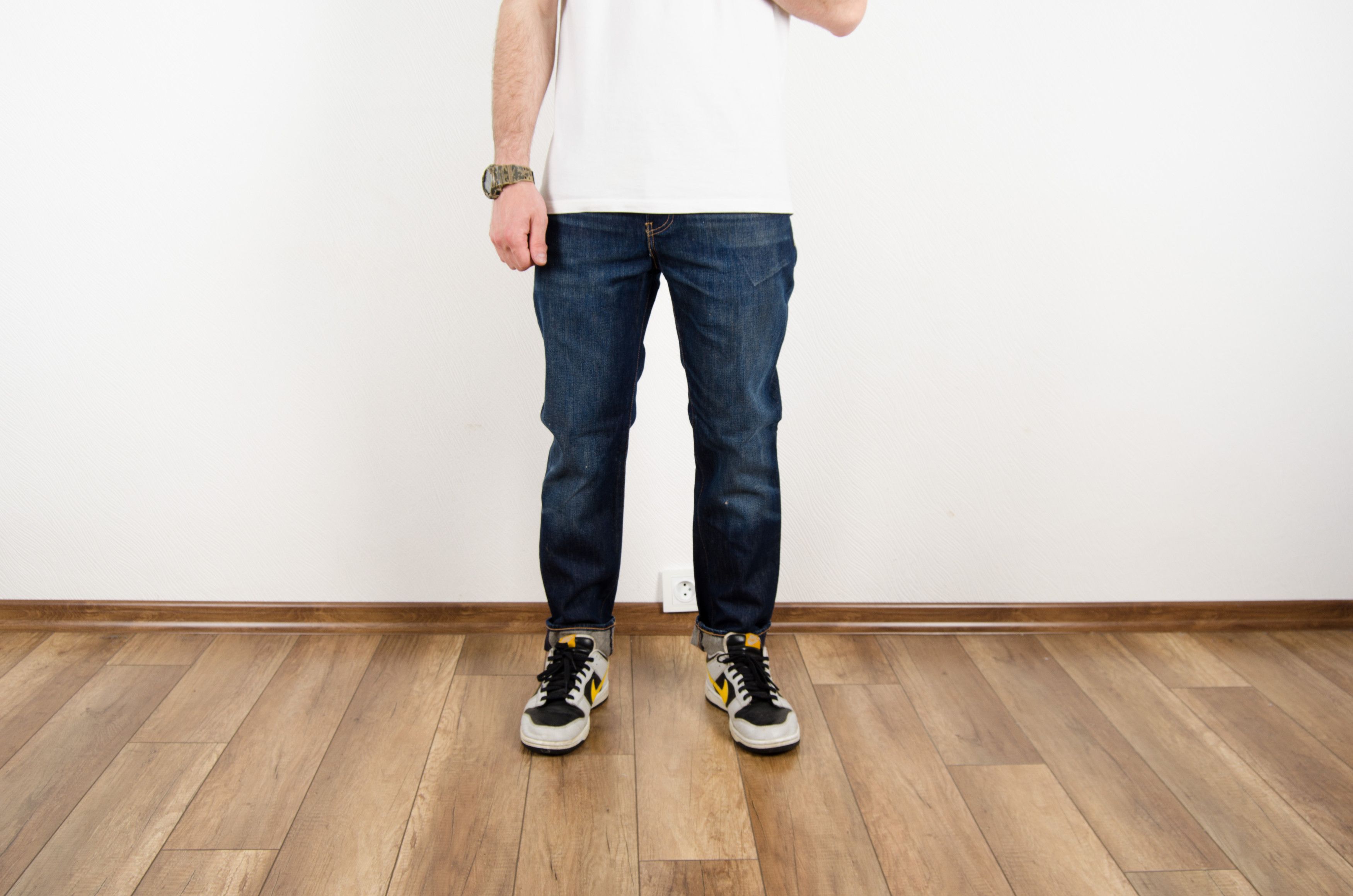 Levi's Levi's 511 White Oak Distressed Washed Jeans Denim Pants Size US 32 / EU 48 - 3 Thumbnail