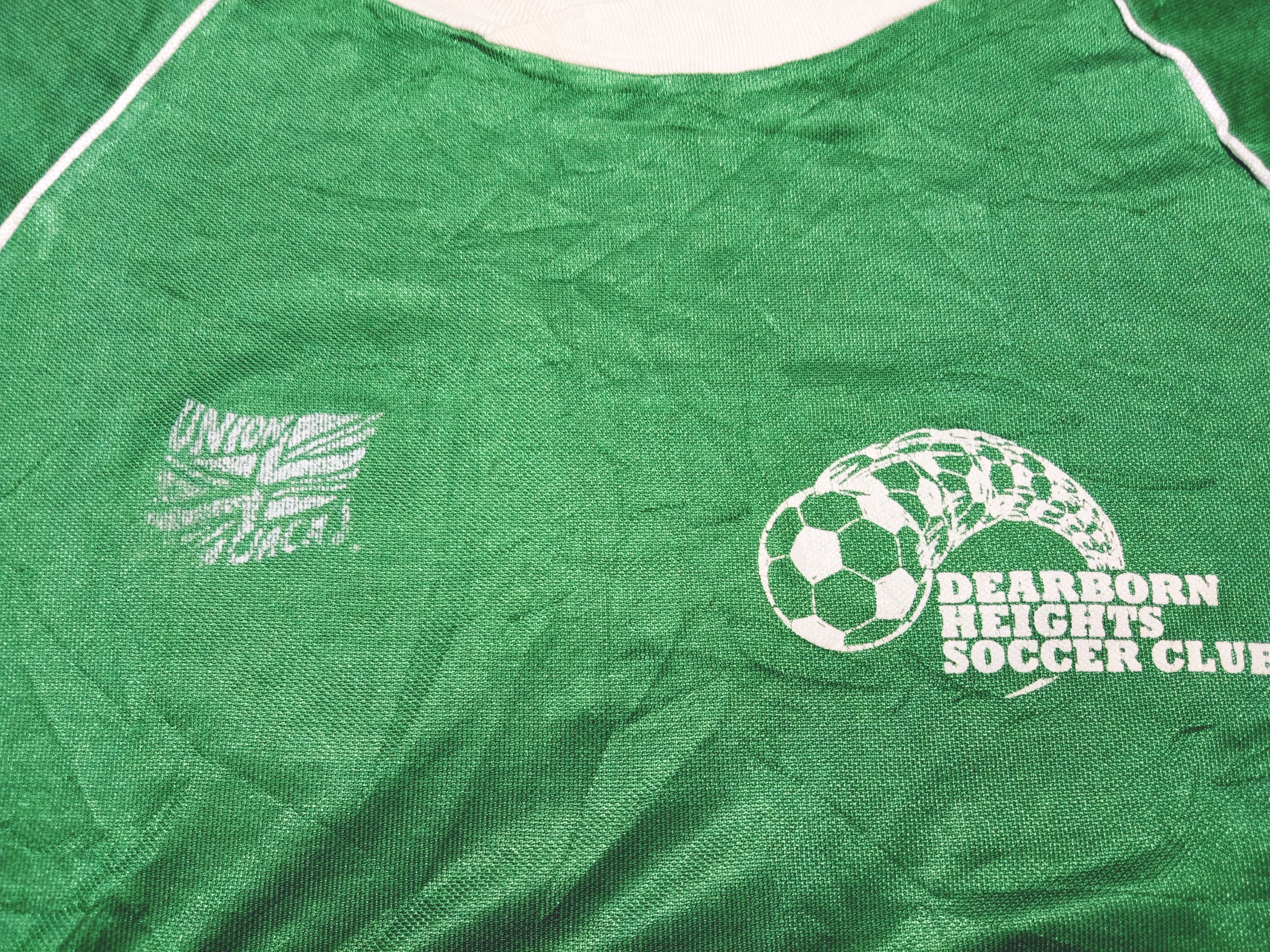 Vintage Vintage Union Jack Dearborn Heights Soccer Club Jersey Size US S / EU 44-46 / 1 - 2 Thumbnail