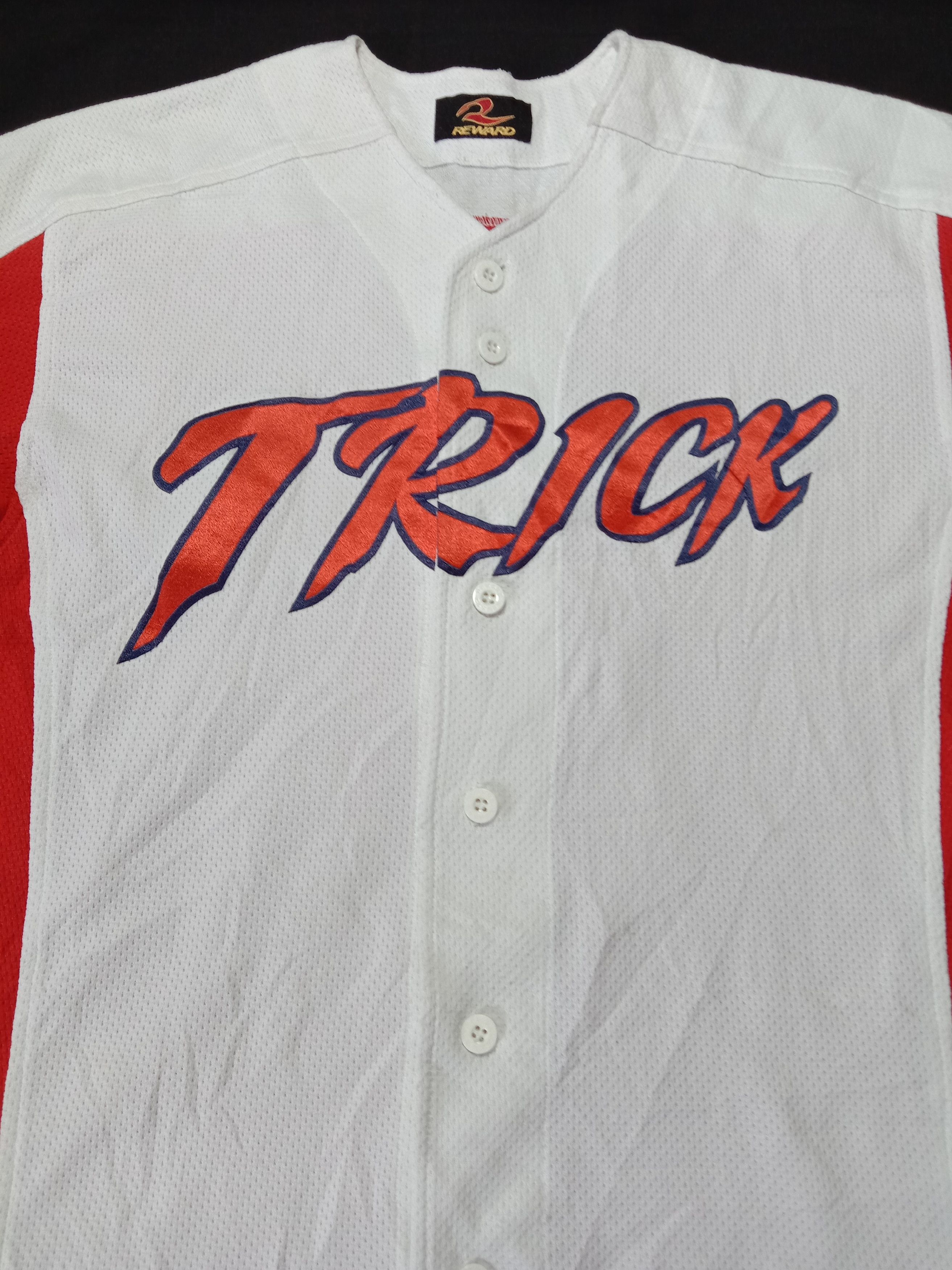 Japanese Brand Vintage Reward Japanese Baseball Jersey Size US L / EU 52-54 / 3 - 4 Thumbnail
