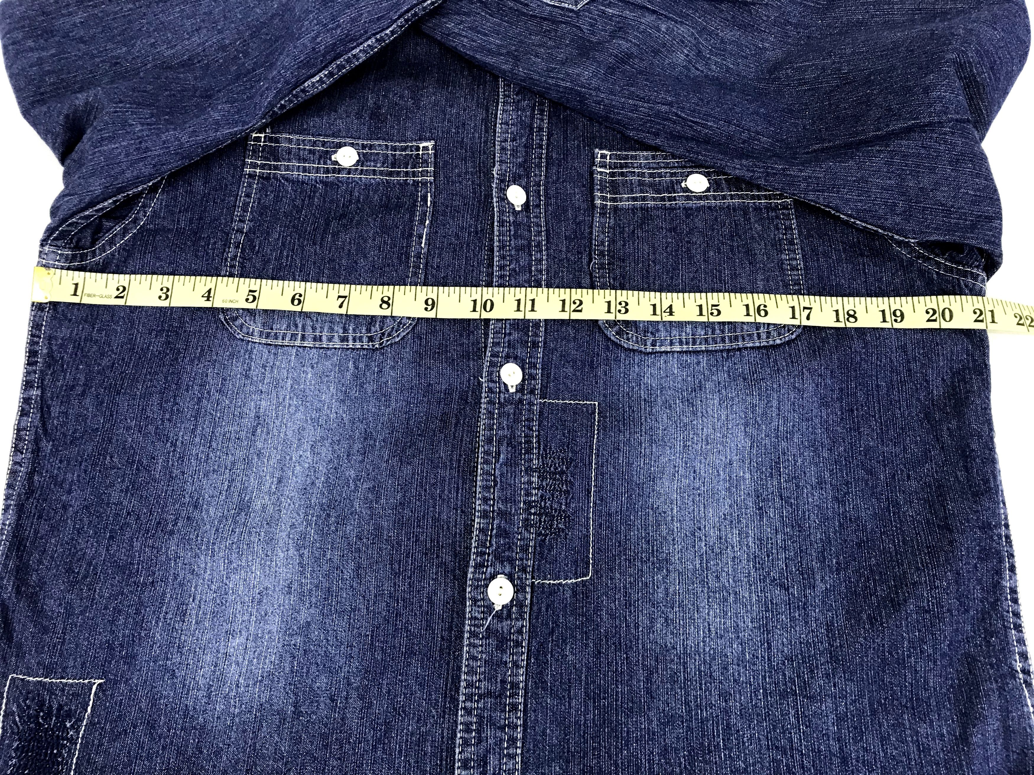 Flannel TK Takeo Kikuchi Cool Style Western Denim Tears Style Shirt Size US L / EU 52-54 / 3 - 9 Thumbnail