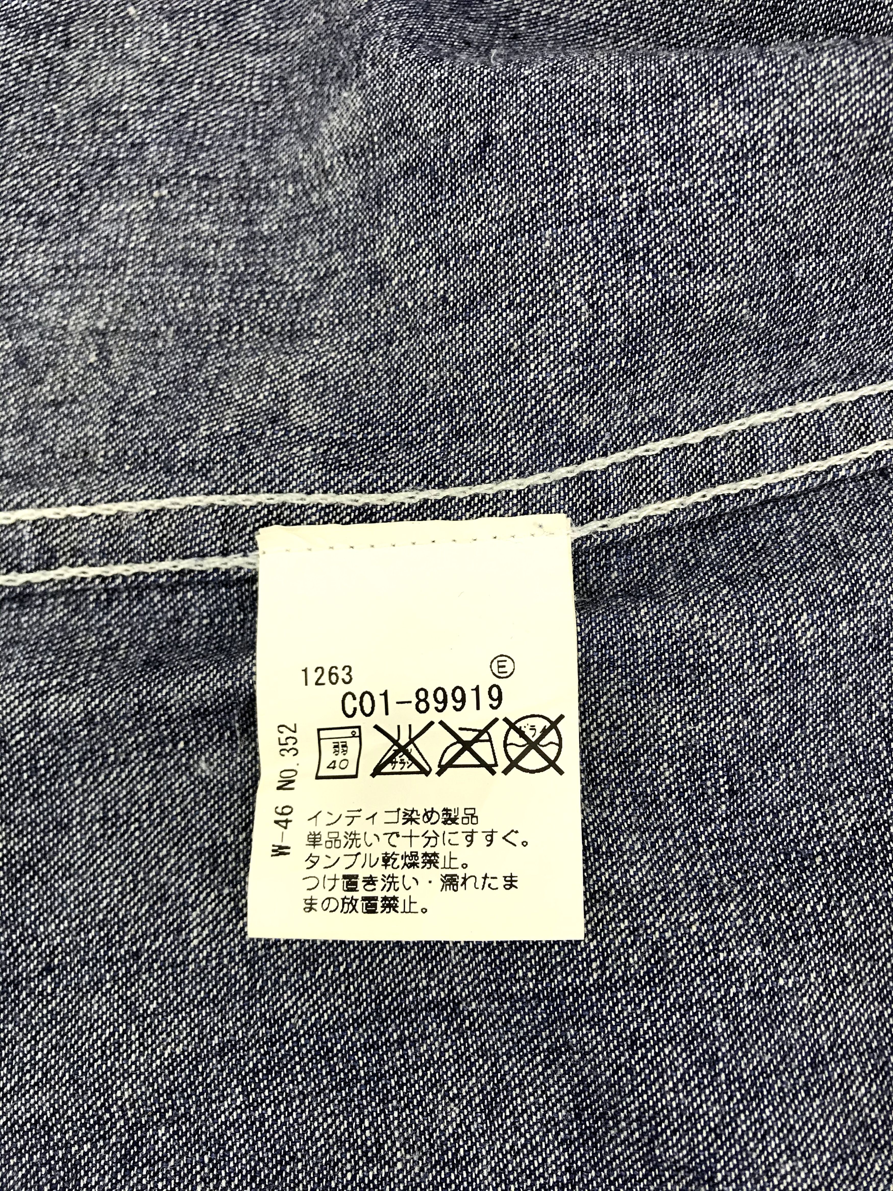 Flannel TK Takeo Kikuchi Cool Style Western Denim Tears Style Shirt Size US L / EU 52-54 / 3 - 7 Thumbnail