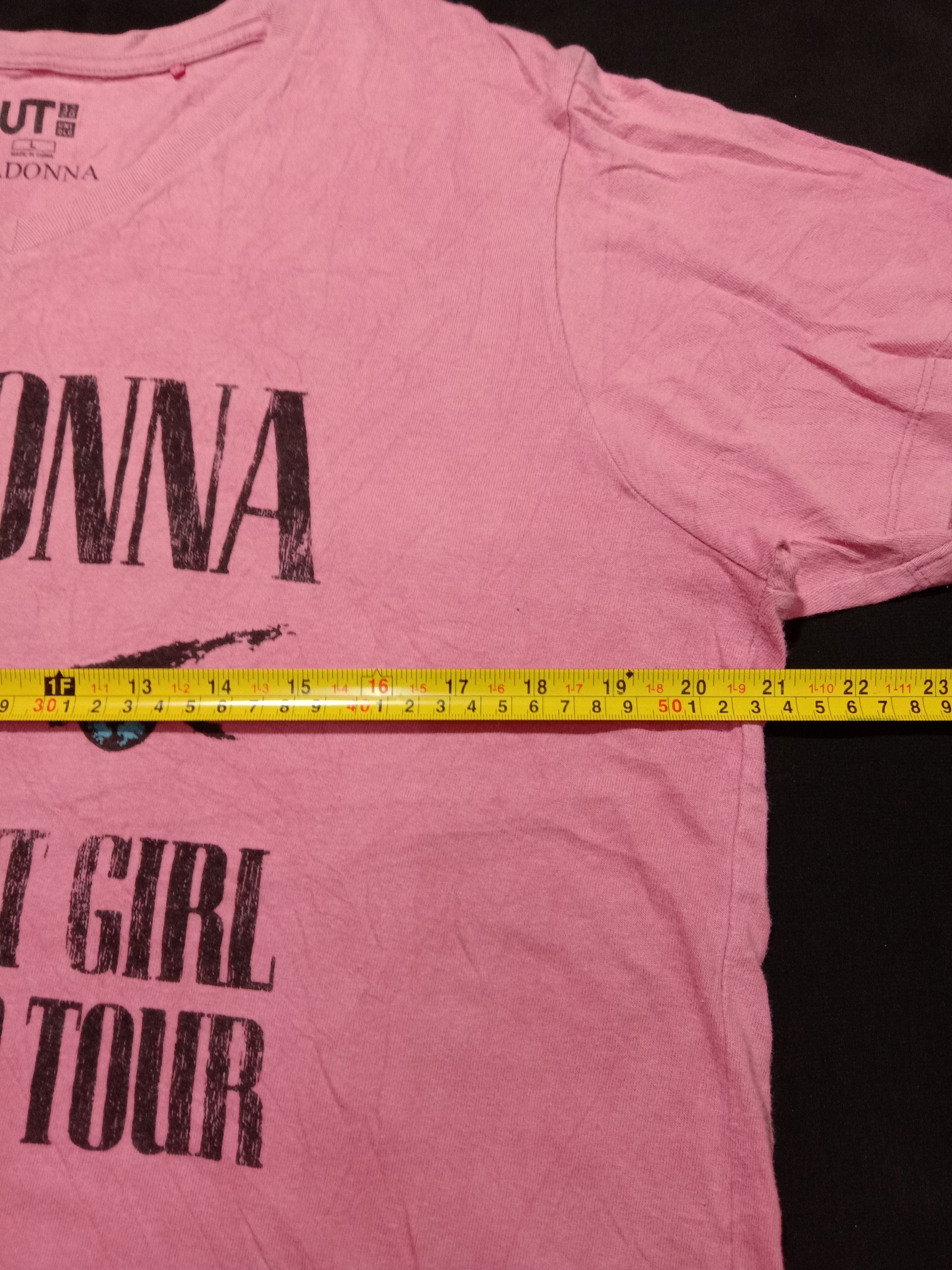 Band Tees Madonna 1987 World Tour Pink Tee by Uniqlo Size L / US 10 / IT 46 - 6 Thumbnail