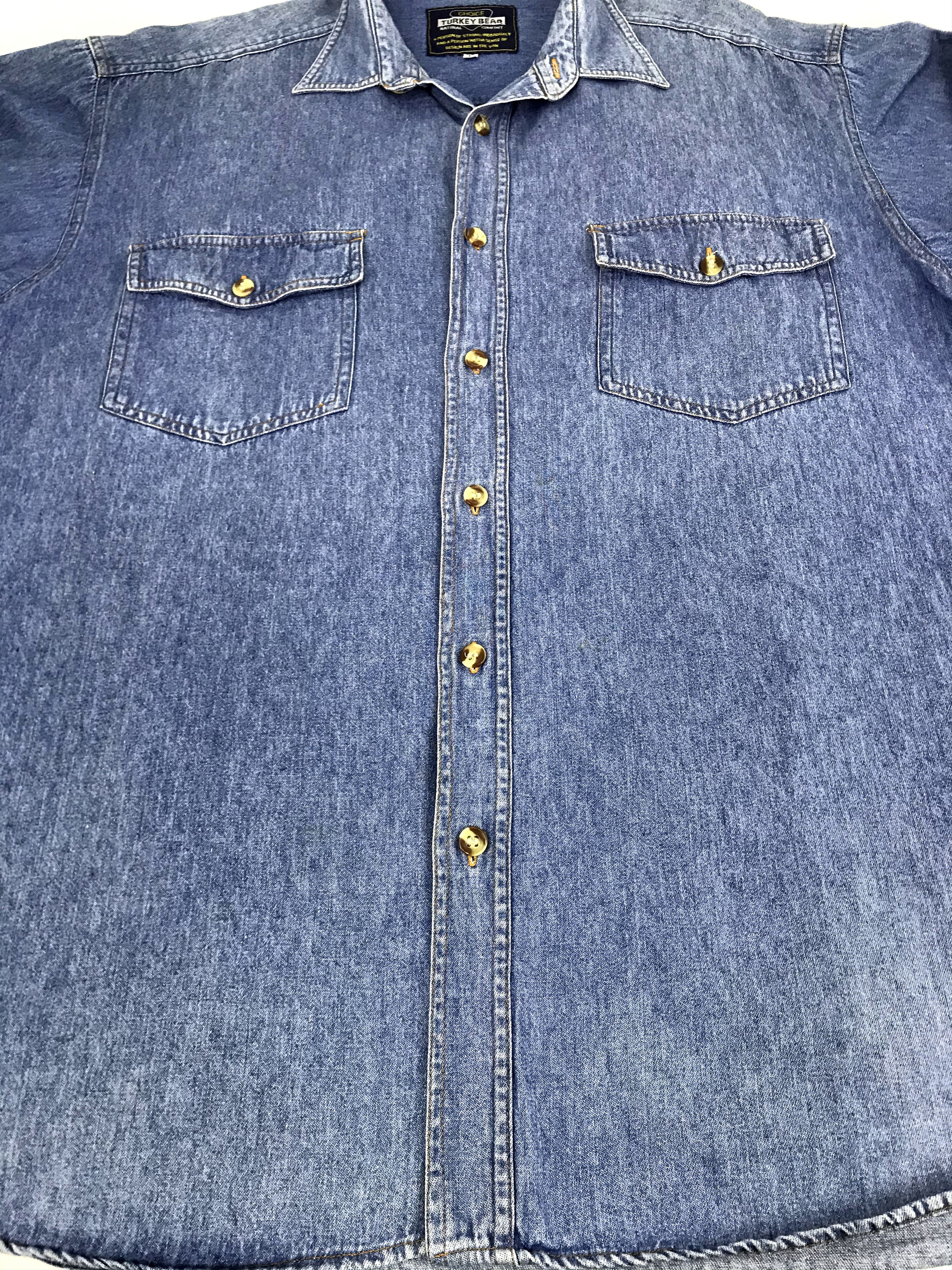 Vintage Vintage Style Turkey Bear Brand Western Indigo Denim Jeans Size US XL / EU 56 / 4 - 2 Thumbnail
