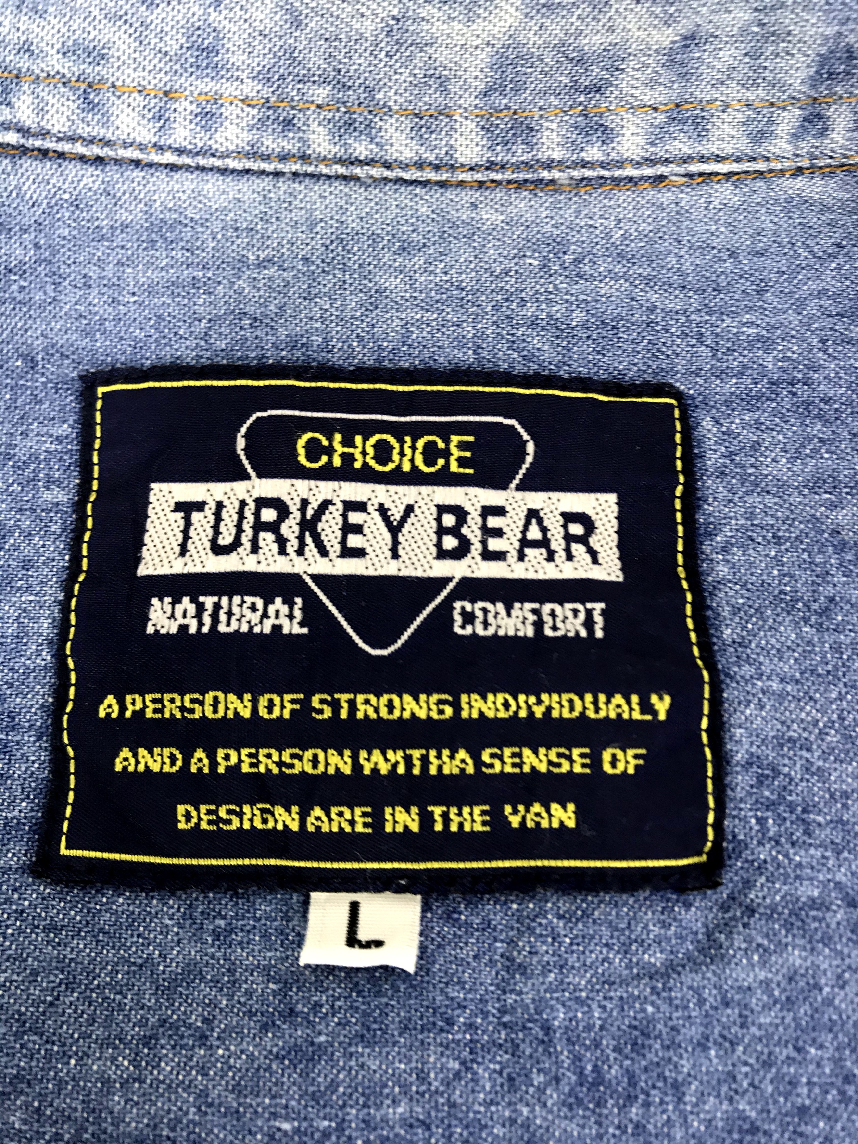 Vintage Vintage Style Turkey Bear Brand Western Indigo Denim Jeans Size US XL / EU 56 / 4 - 5 Thumbnail