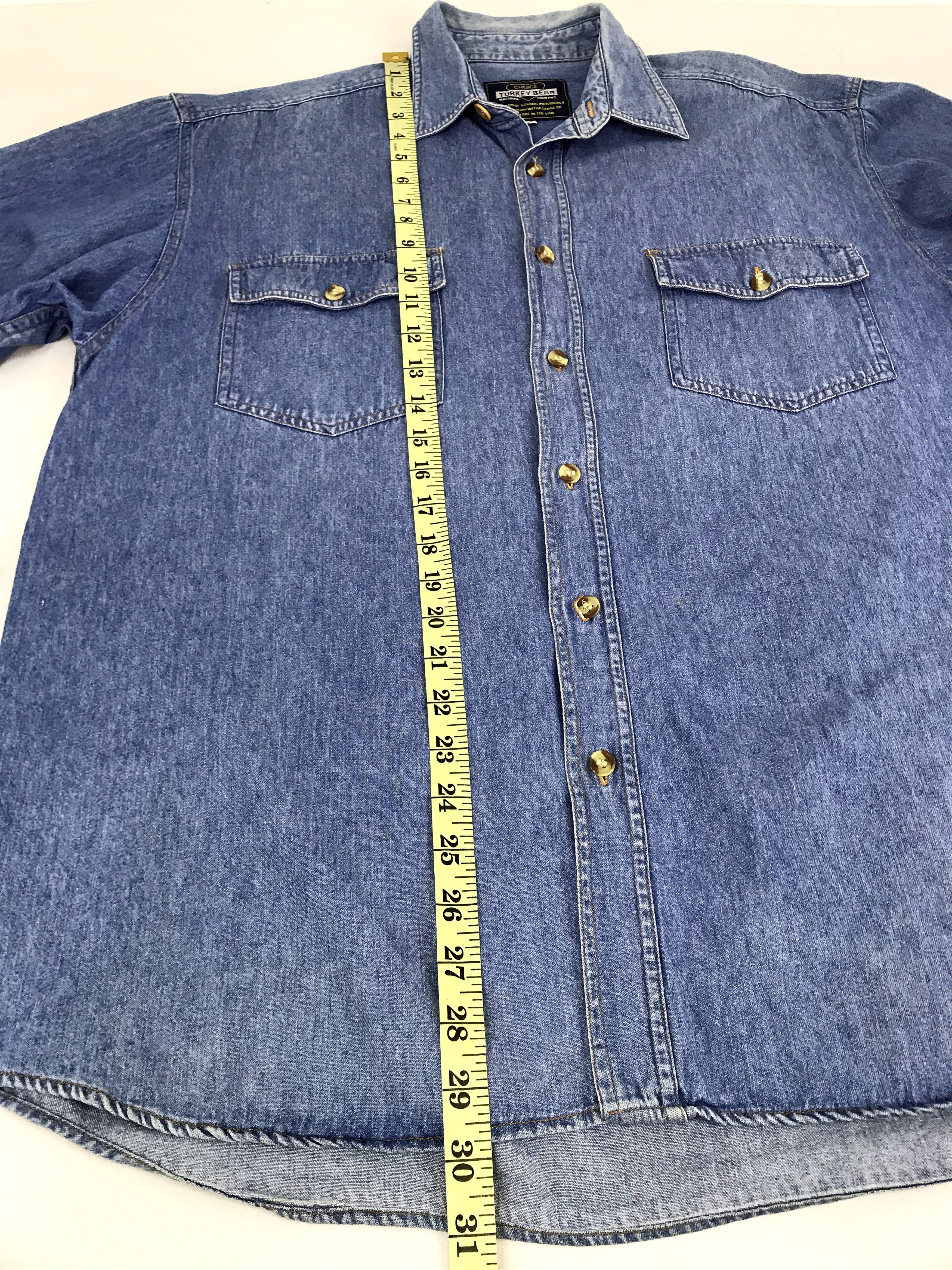 Vintage Vintage Style Turkey Bear Brand Western Indigo Denim Jeans Size US XL / EU 56 / 4 - 10 Thumbnail