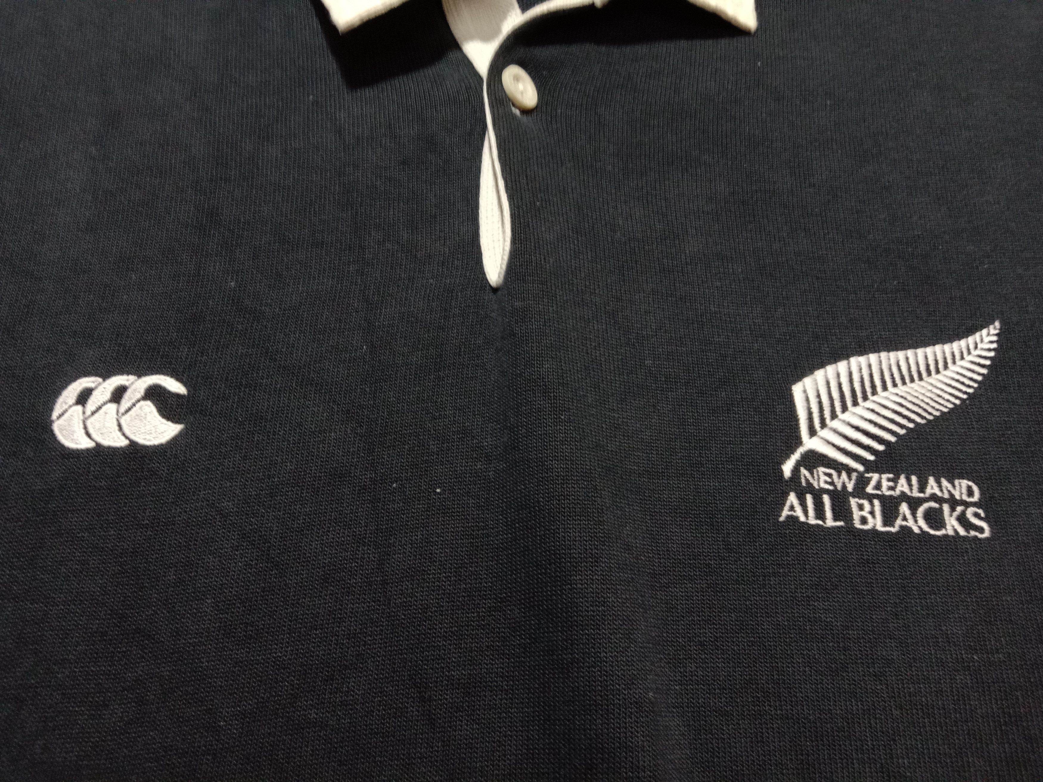 All Blacks Vintage Canterbury Of New Zealand All Black Rugby World Cup Size US S / EU 44-46 / 1 - 4 Thumbnail