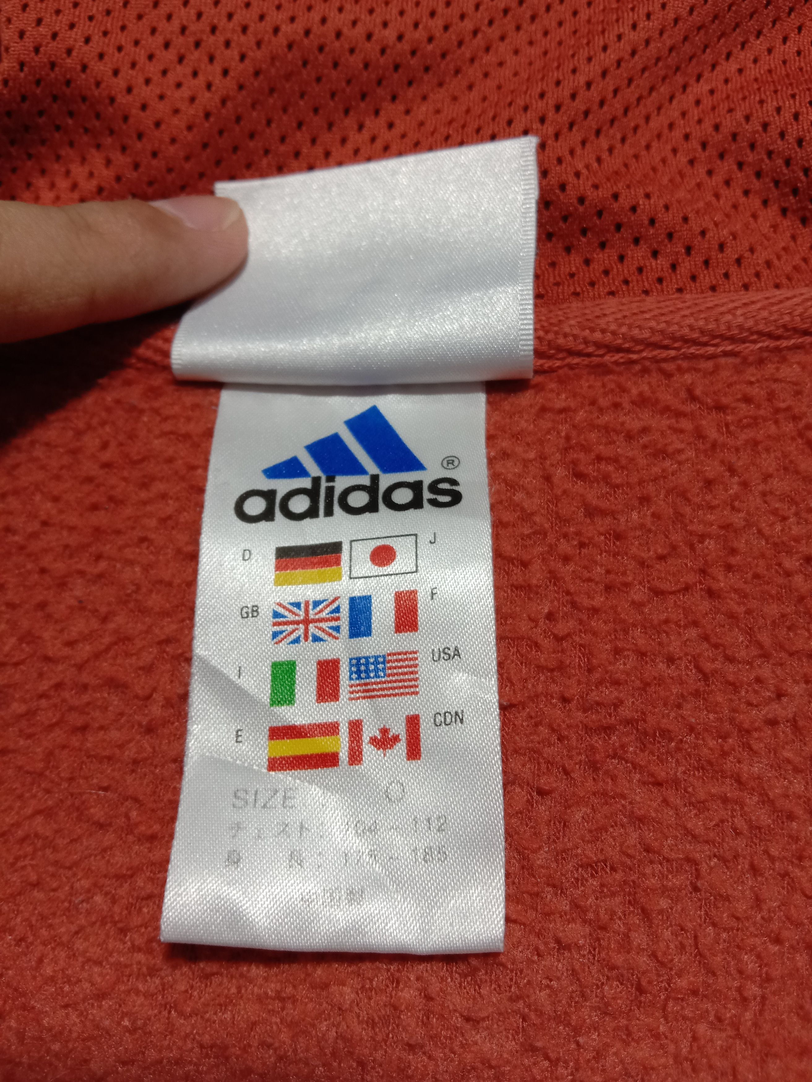 Adidas Vintage 90's Adidas Sweatshirt Zip Pullover Size US M / EU 48-50 / 2 - 5 Thumbnail