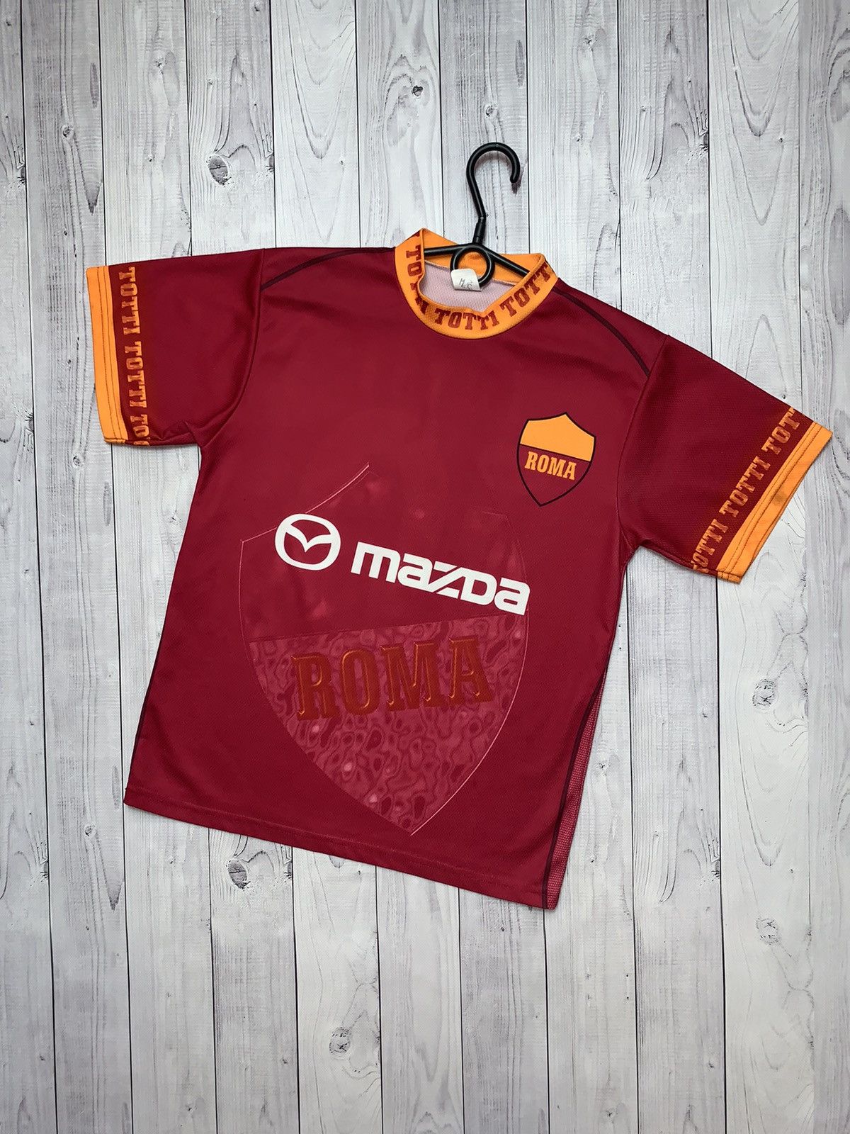 Vintage Vintage soccer jersey Roma Totti 10 size S Size US S / EU 44-46 / 1 - 2 Thumbnail