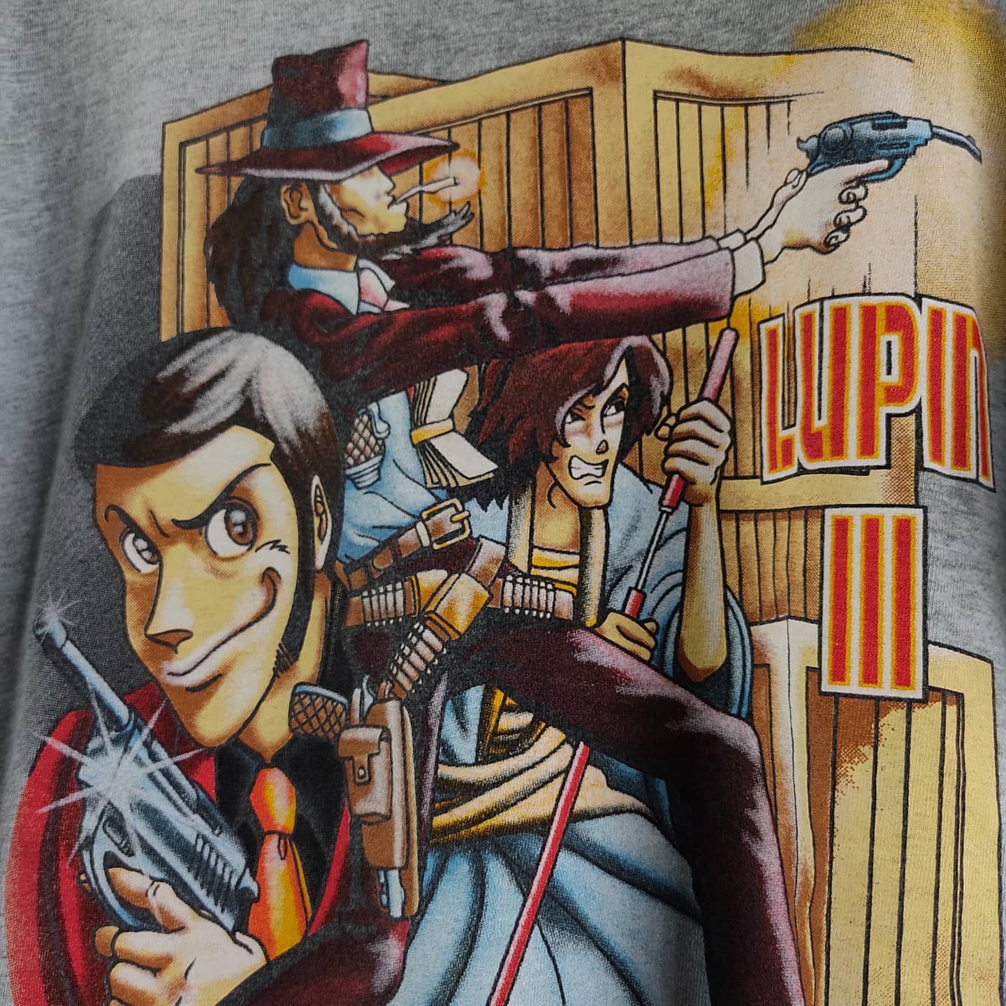 Anime × Vintage 90's Lupin The Third III Castle of Cagliostro Size US L / EU 52-54 / 3 - 5 Thumbnail