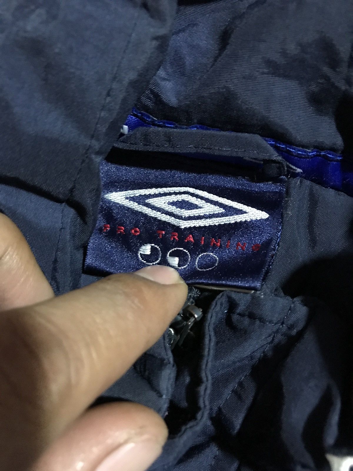 Chelsea Soccer × Descente × Umbro Umbro Chelsea Pro Training Jacket Vintage Football Apparel Size US M / EU 48-50 / 2 - 7 Thumbnail
