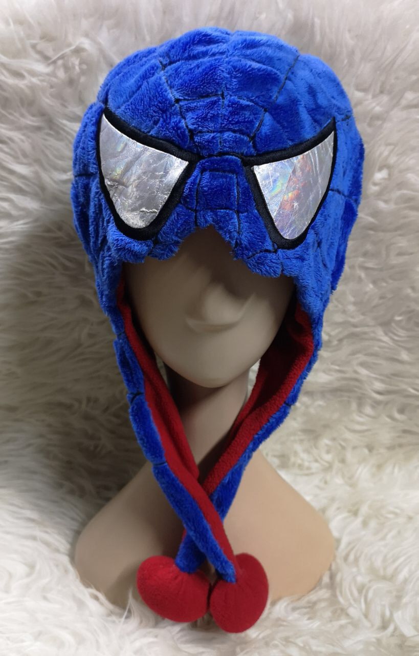 Cartoon Network × DC Comics × Marvel Comics spiderman marvel head warmer hat Size ONE SIZE - 1 Thumbnail