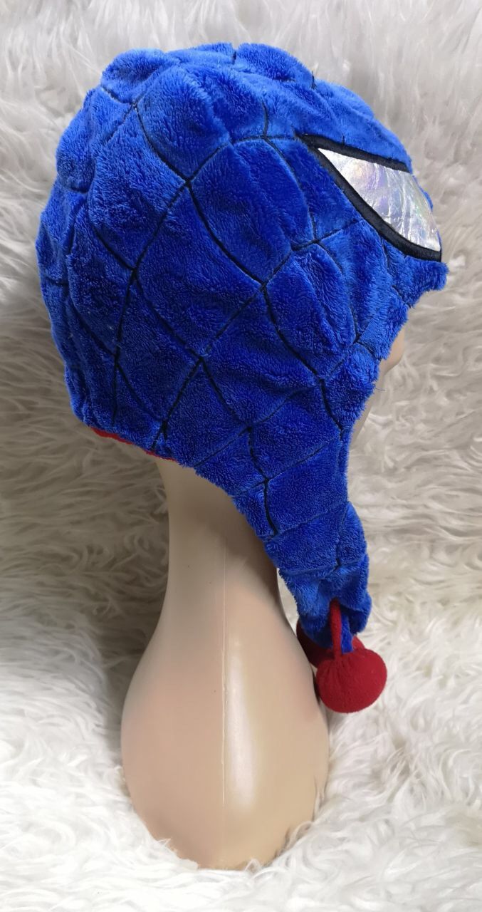 Cartoon Network × DC Comics × Marvel Comics spiderman marvel head warmer hat Size ONE SIZE - 3 Thumbnail